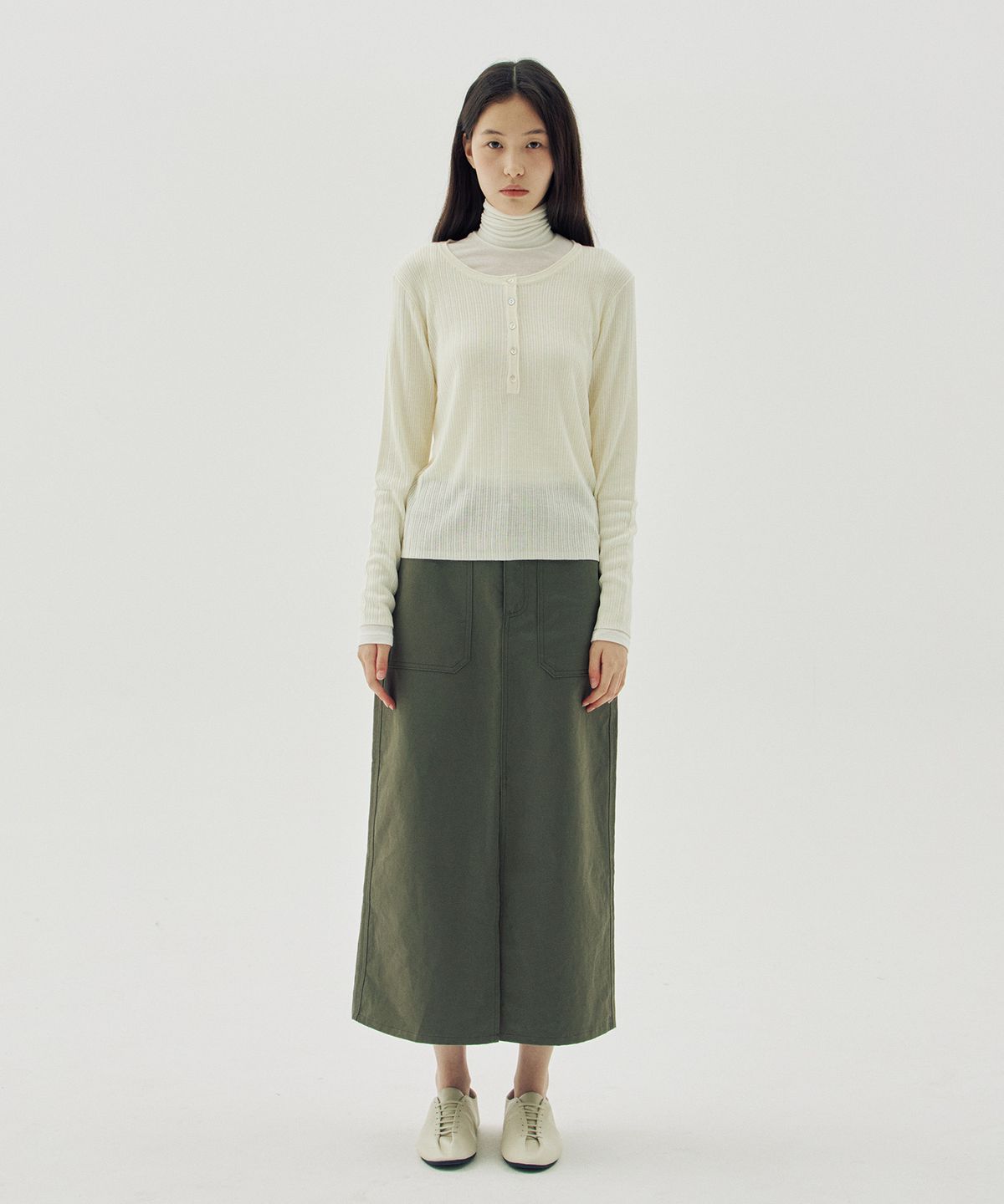 해브 앤 해브(HAVE8HAVE) Nina Button Round Knit_3 Color