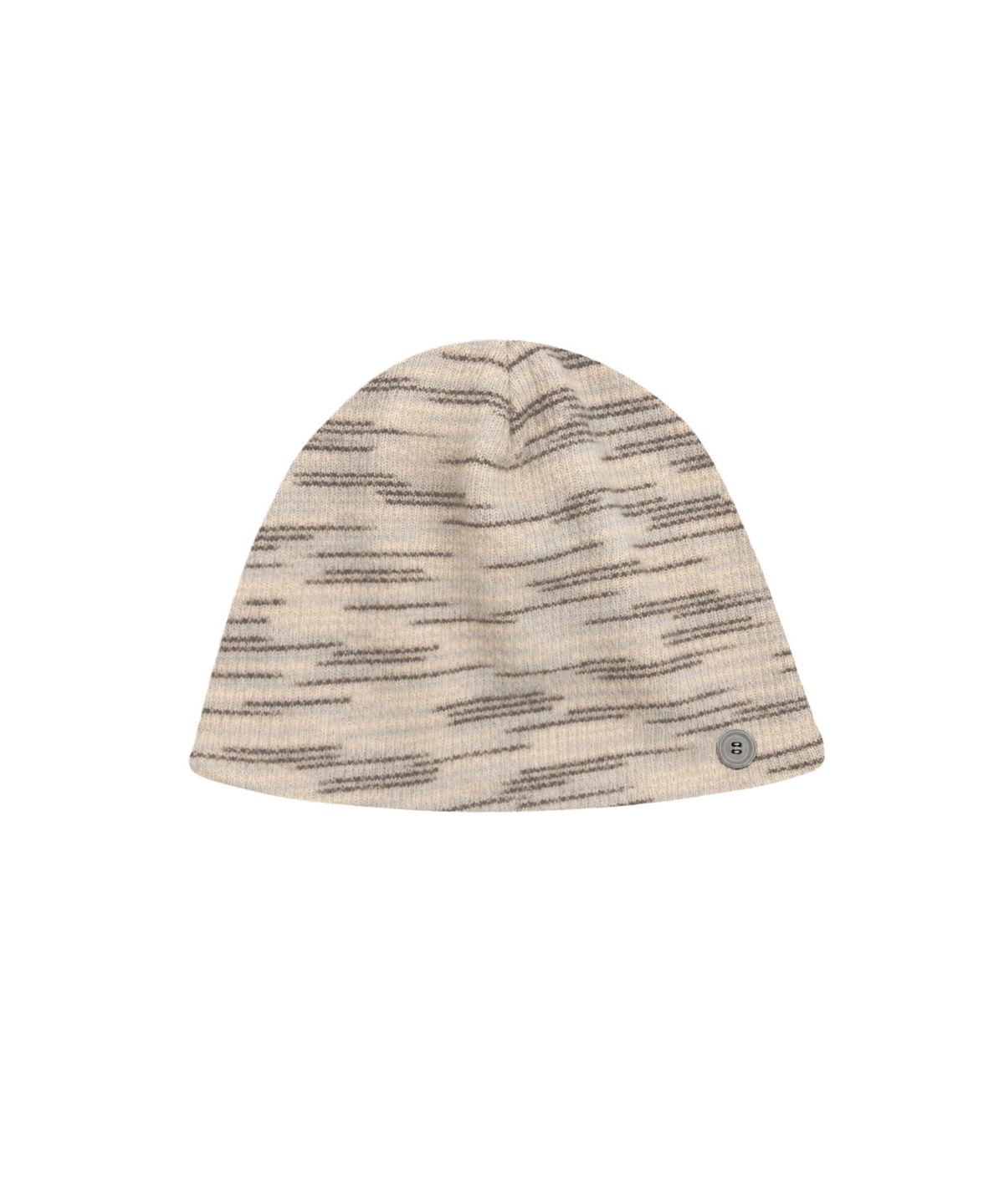 랜덤오프(RANDOMOFF) FUZZY BUTTON BEANIE [IVORY]