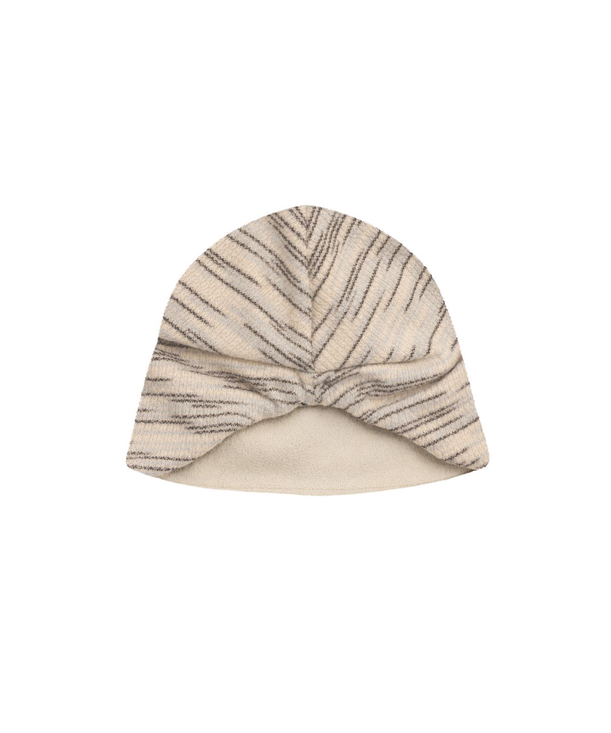 랜덤오프(RANDOMOFF) FUZZY BUTTON BEANIE [IVORY]