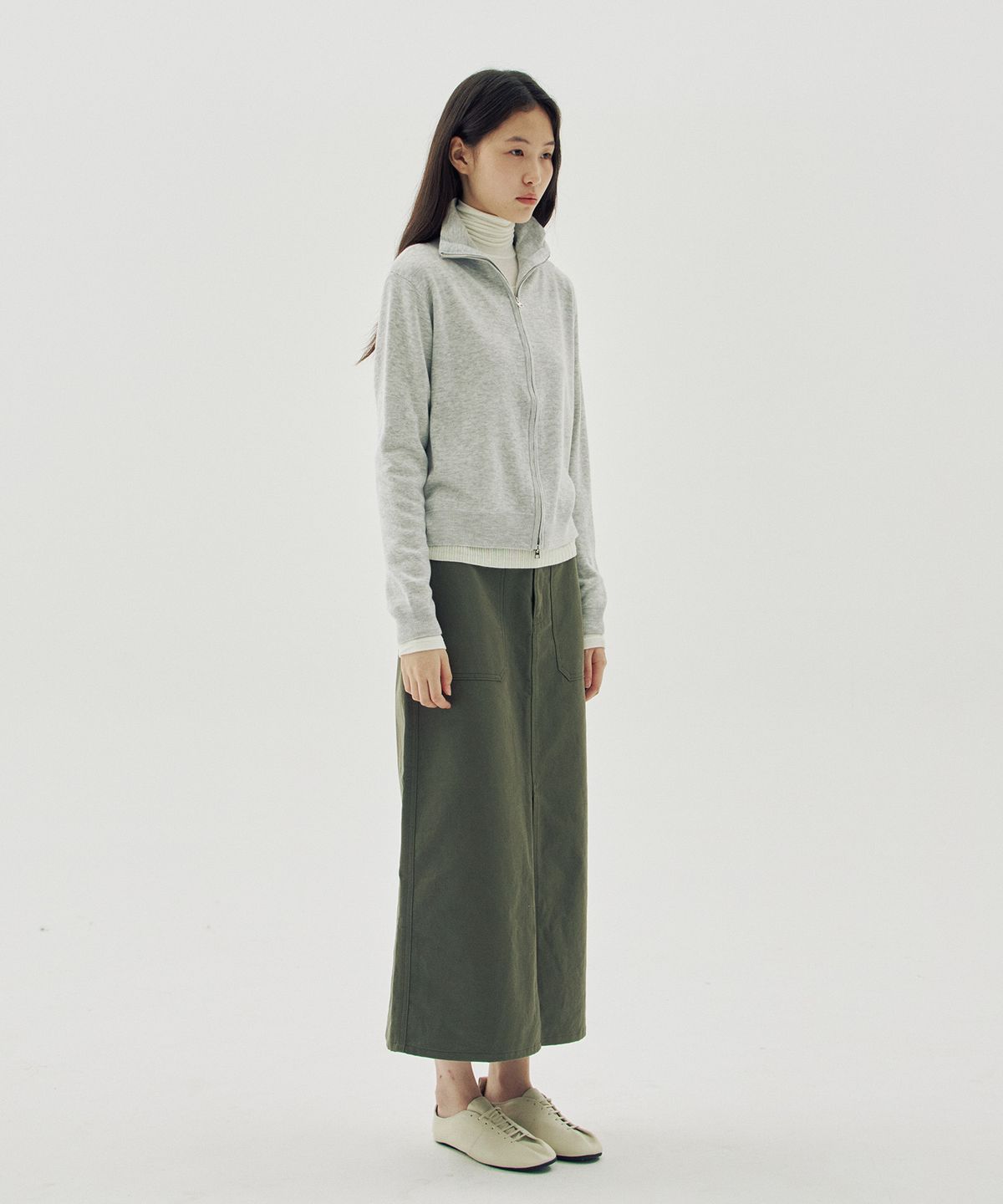 해브 앤 해브(HAVE8HAVE) Noel Zip-Up Cardigan_3 Color
