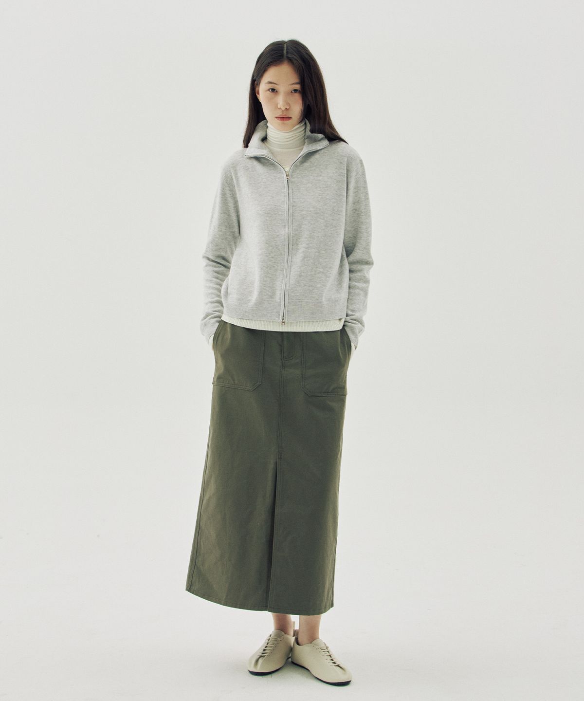 해브 앤 해브(HAVE8HAVE) Noel Zip-Up Cardigan_3 Color