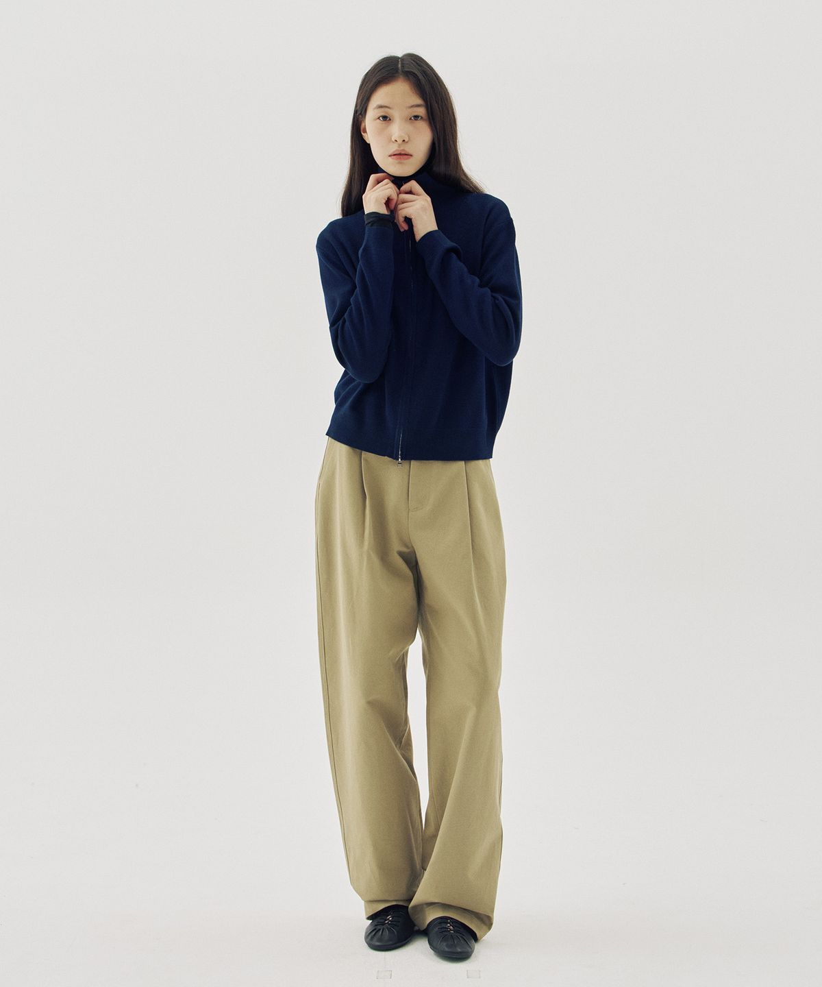 해브 앤 해브(HAVE8HAVE) Noel Zip-Up Cardigan_3 Color