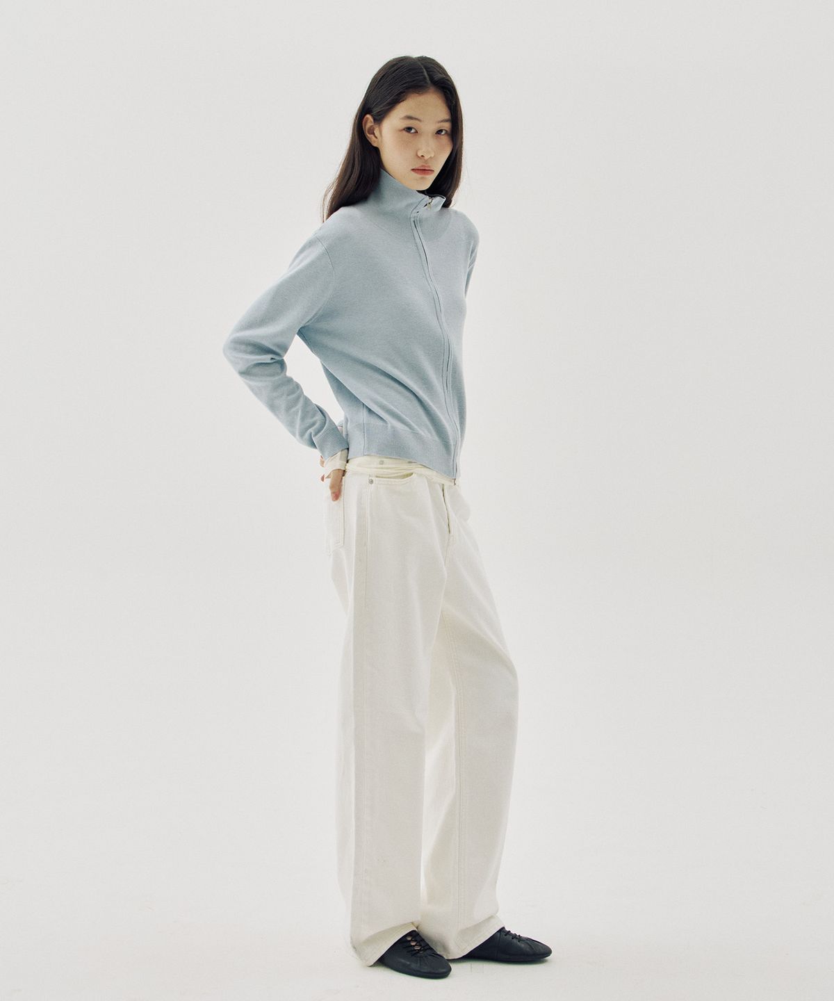 해브 앤 해브(HAVE8HAVE) Noel Zip-Up Cardigan_3 Color