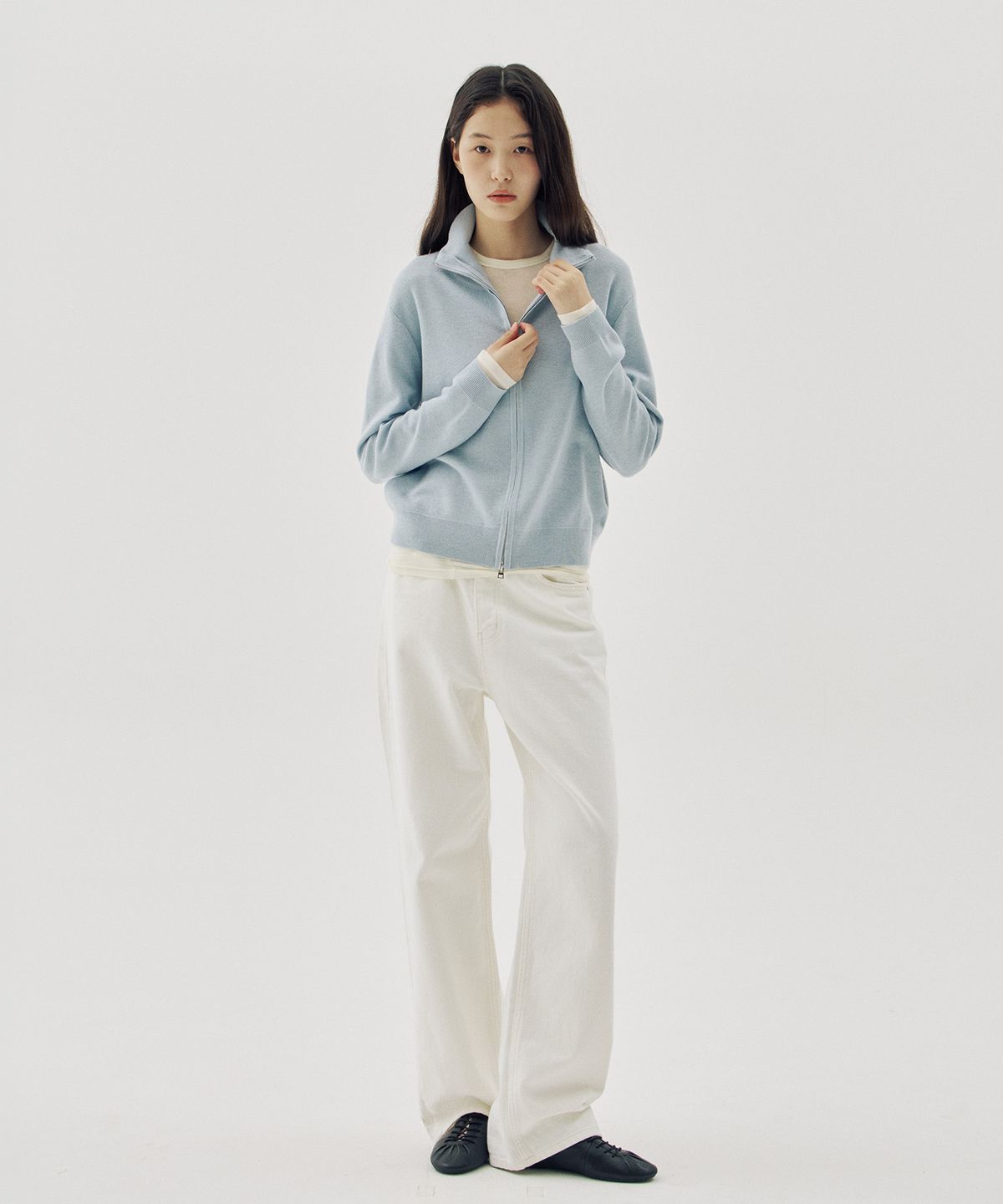 해브 앤 해브(HAVE8HAVE) Noel Zip-Up Cardigan_3 Color