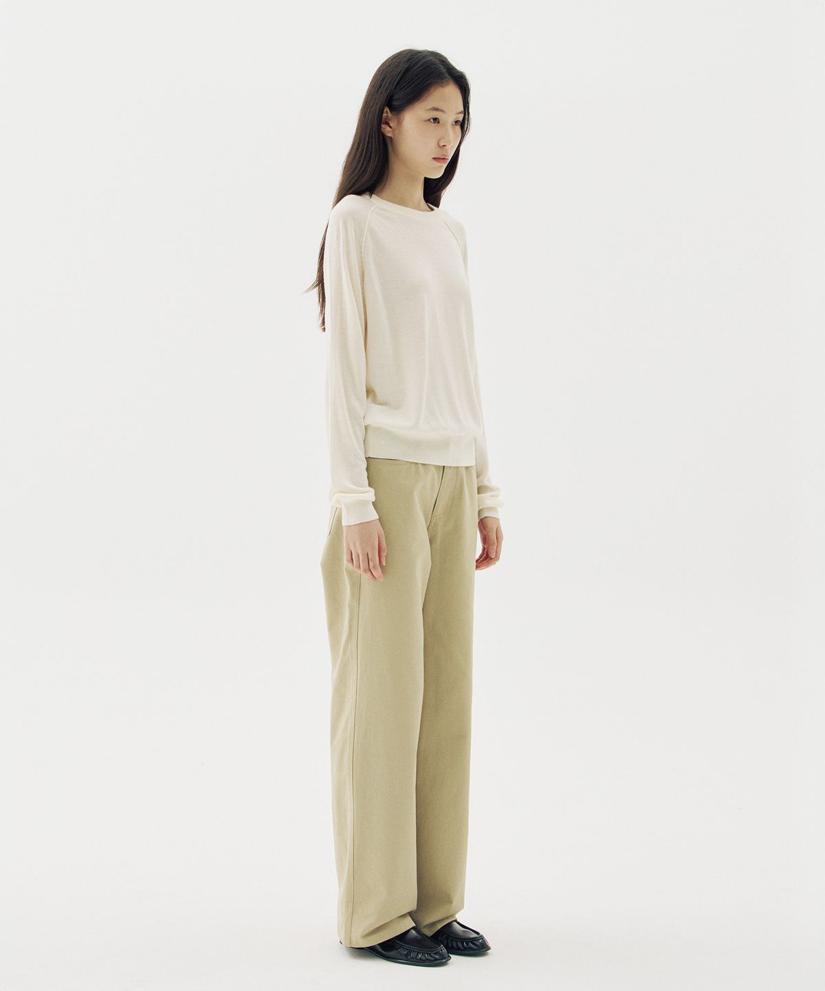 해브 앤 해브(HAVE8HAVE) Lena Raglan Round Knit_3 Color