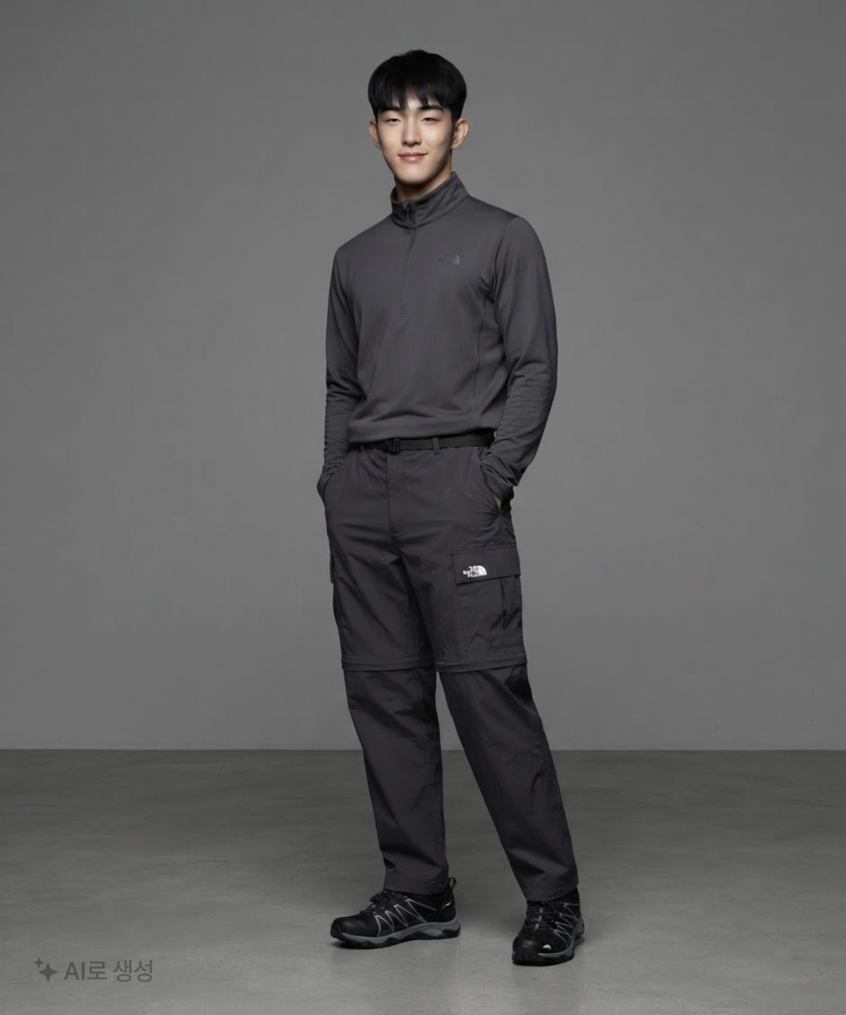 노스페이스(THE NORTH FACE) NP6NR06A 남성 데일 디테쳐블 팬츠_BLACK 88