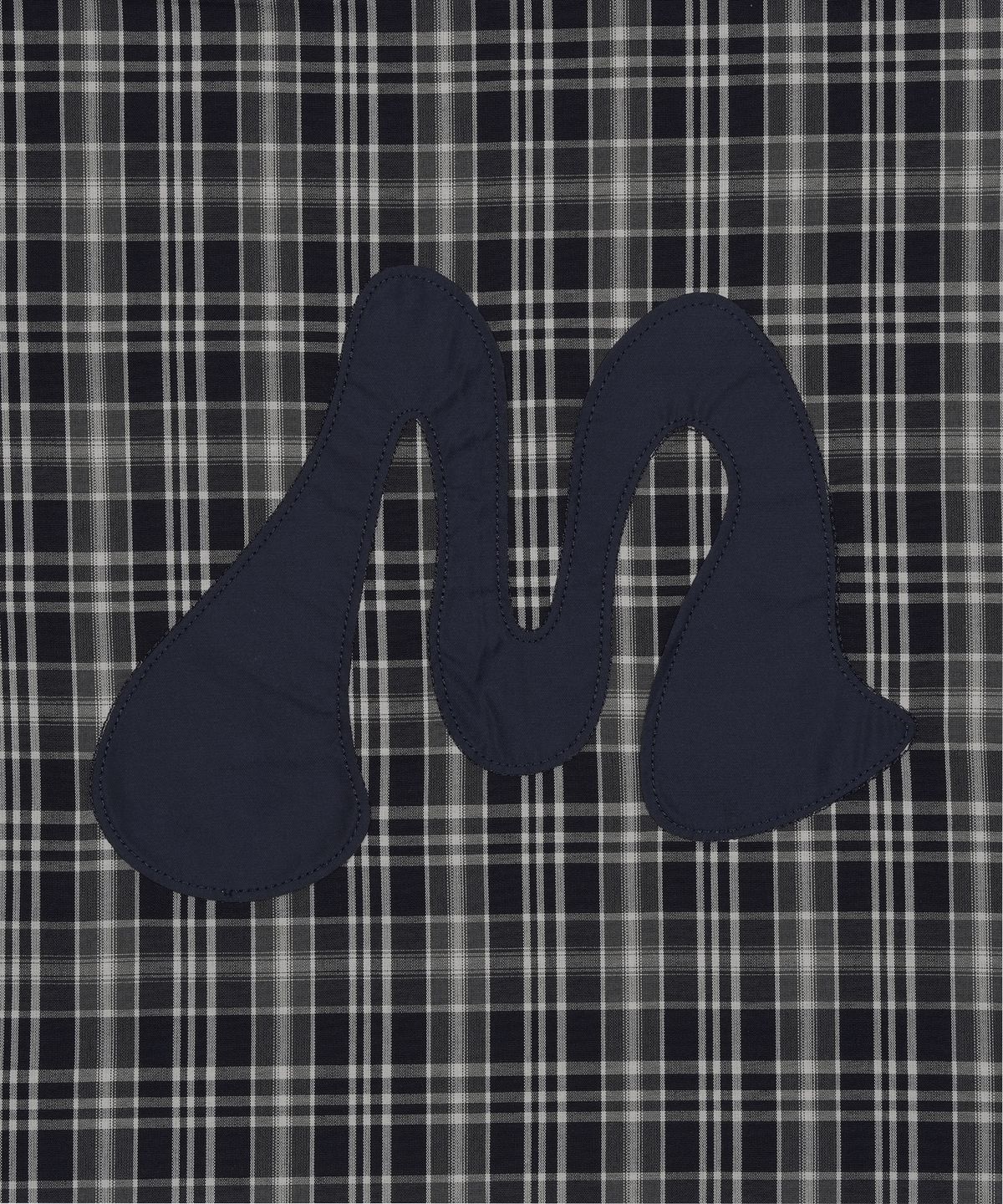 맨하탄레코즈(MANHATTAN RECORDS) MR M Note Logo Cross Bag - Navy