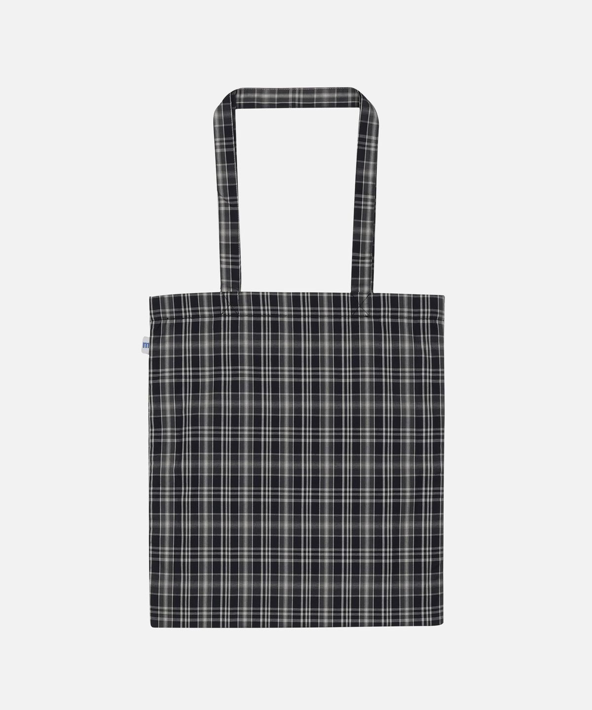 맨하탄레코즈(MANHATTAN RECORDS) MR M Note Logo Tote Bag - Navy