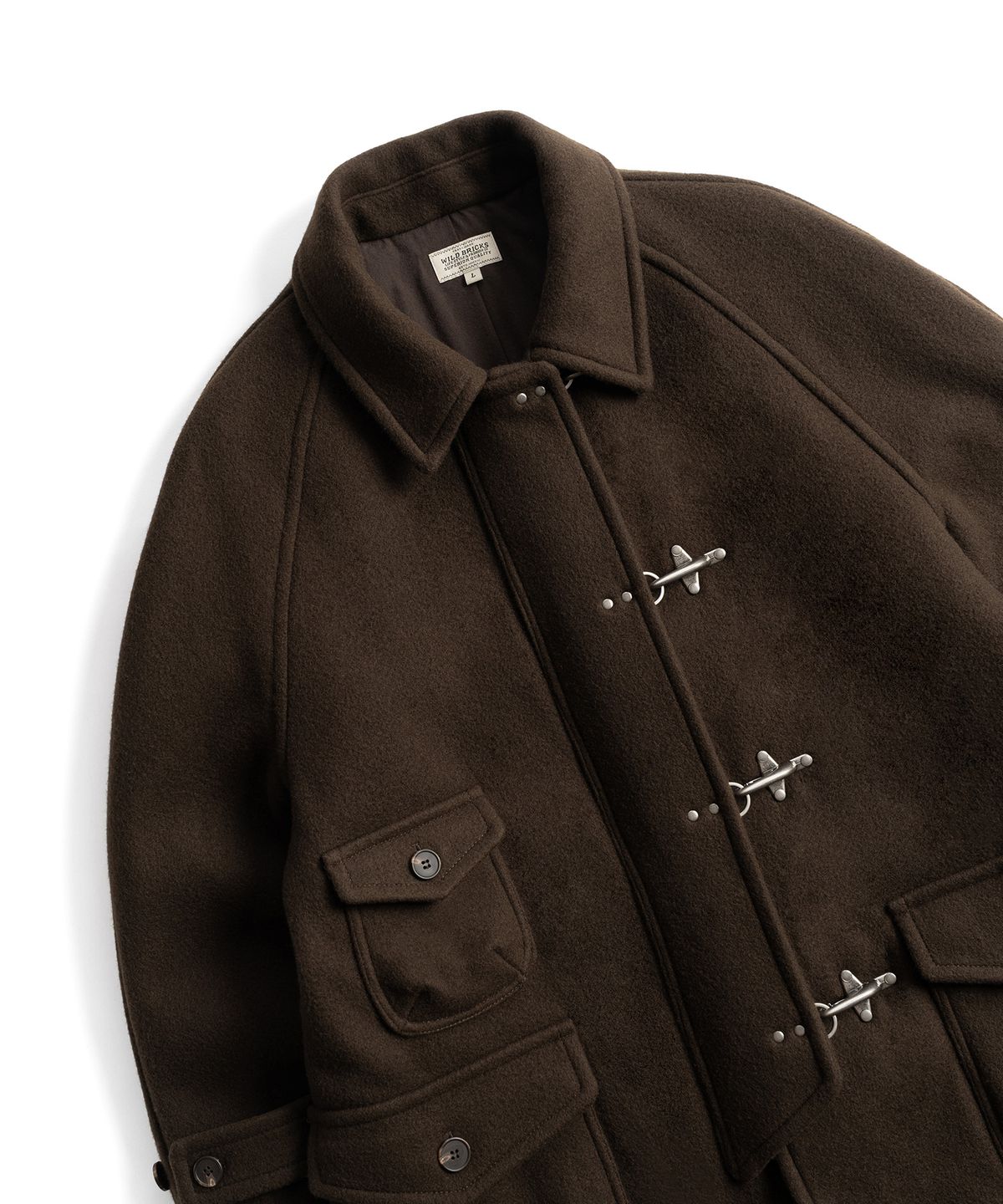 와일드 브릭스(WILD BRICKS) W26 FB BALMACAAN COAT (olive)