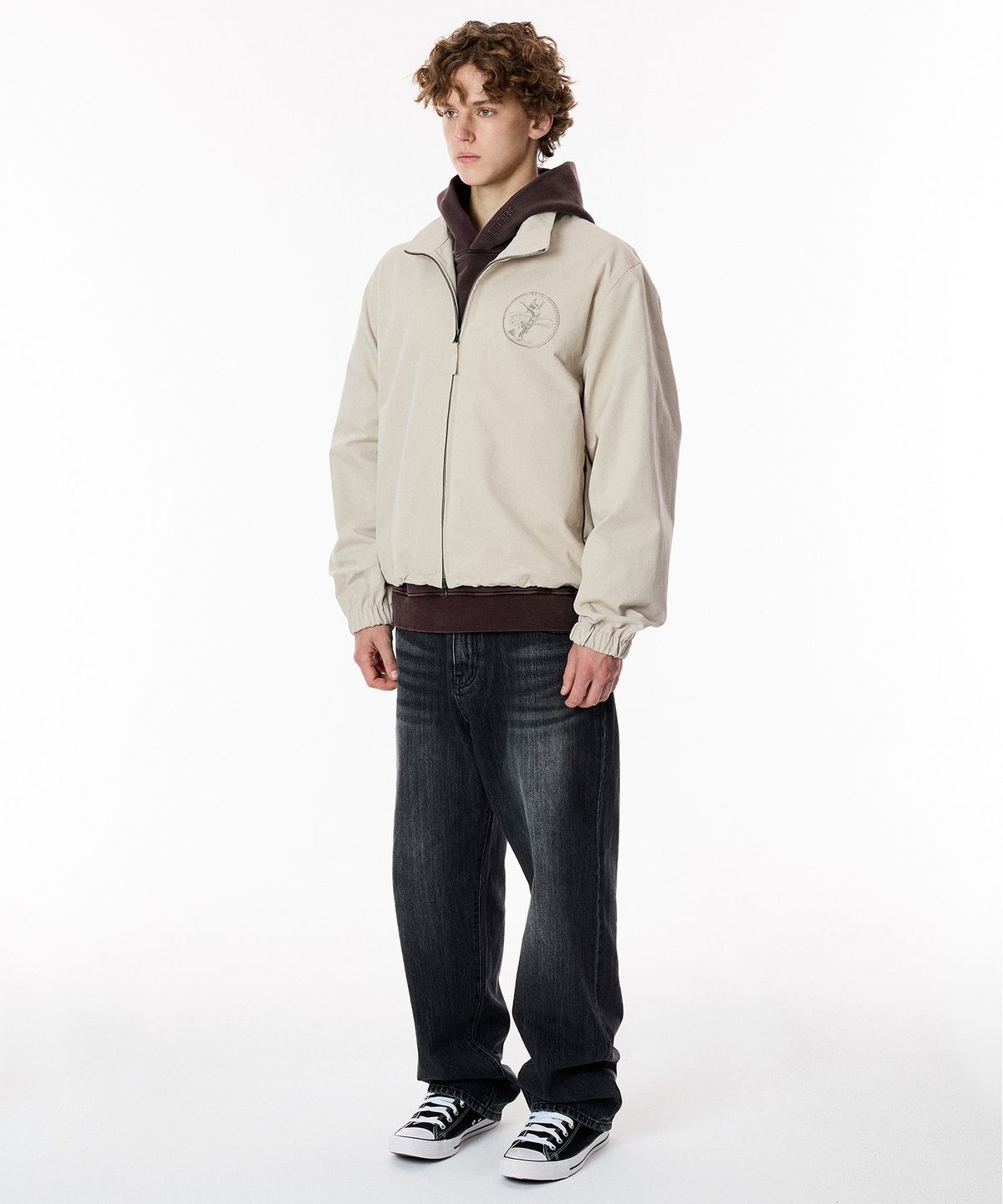 마티레(MTTIRÉ) EUPHORIA BLOUSON / BEIGE