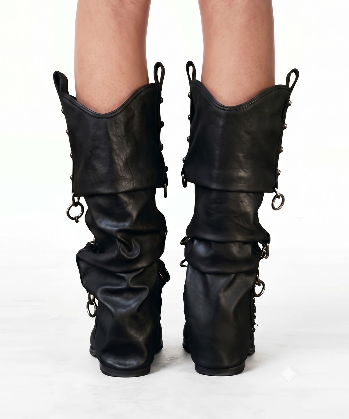 와이이이엘(YEEL) Y. RING BOOTS BLACK
