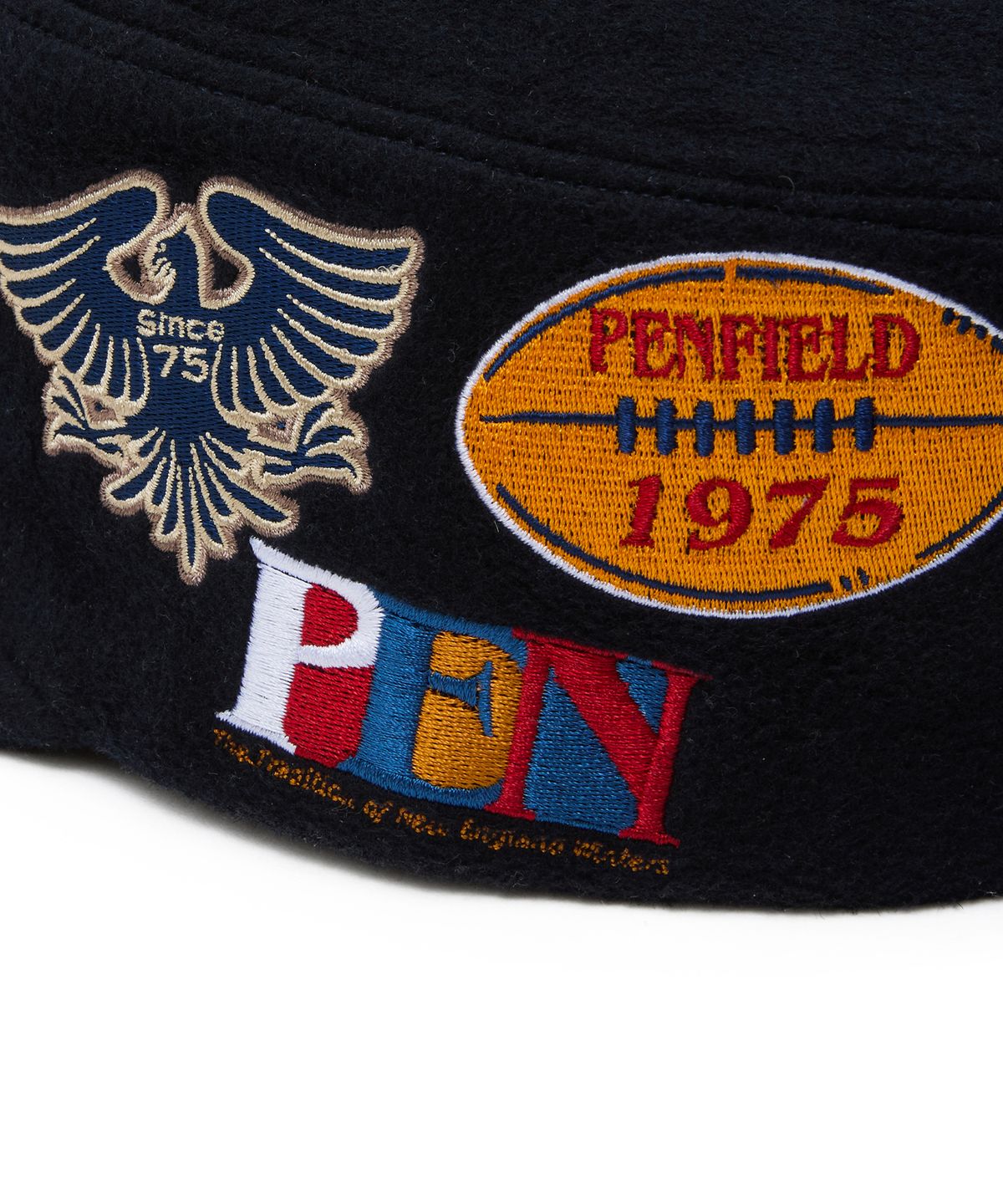 펜필드(PENFIELD) [PF]파운더스 와펜 필박스 캡_FS7AH10U