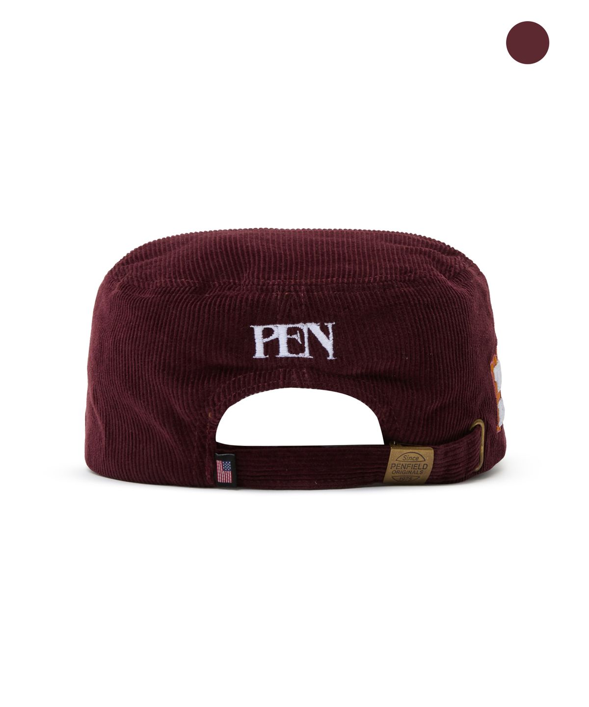 펜필드(PENFIELD) [PF]베이 스테이트 코듀로이 필박스 캡_FS7AH19U