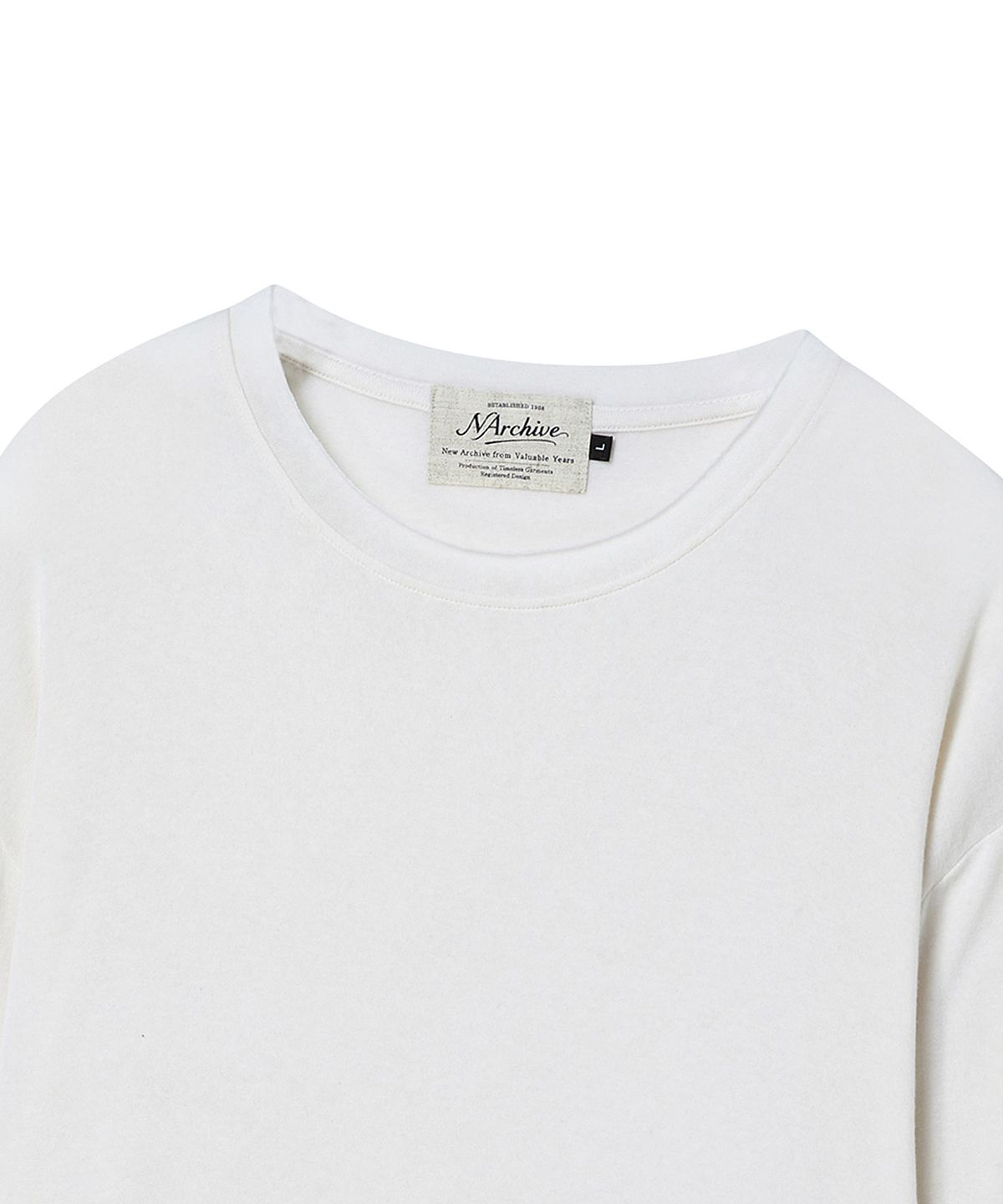비욘드클로젯(BEYOND CLOSET) [COLLECTION LINE] 소프트 울 롱 슬리브 아이보리