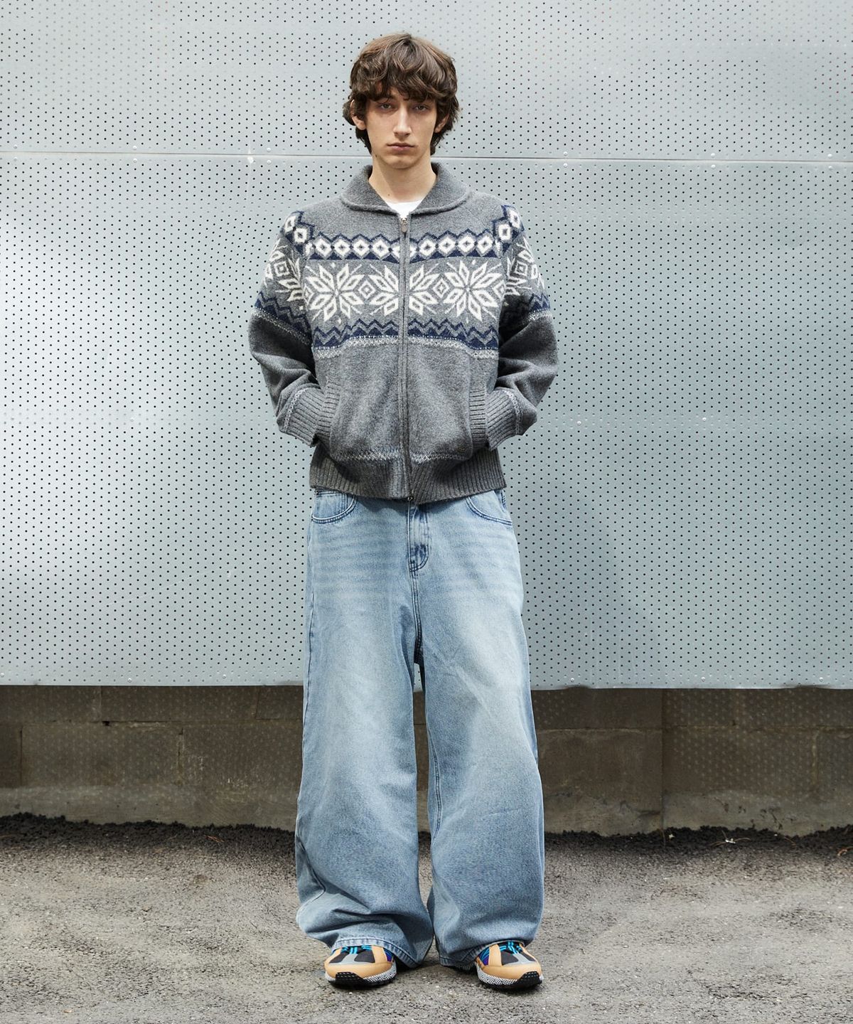 마하그리드(MAHAGRID) NORDIC COWICHAN[CHARCOAL]