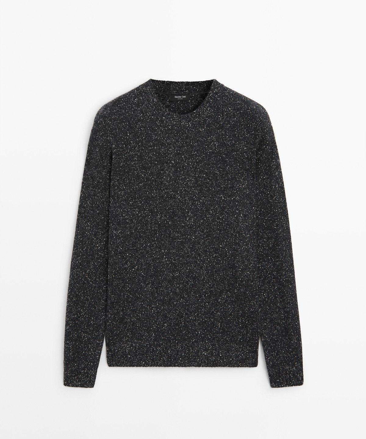 마시모두띠(MASSIMO DUTTI) 울 혼방 멜란지 니트