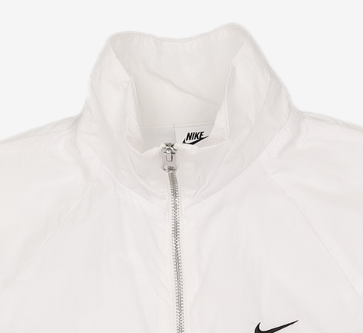 나이키(NIKE) 윈드러너 루즈 UV 우븐 풀집 자켓 W - 화이트:블랙 / FV6305-100 M