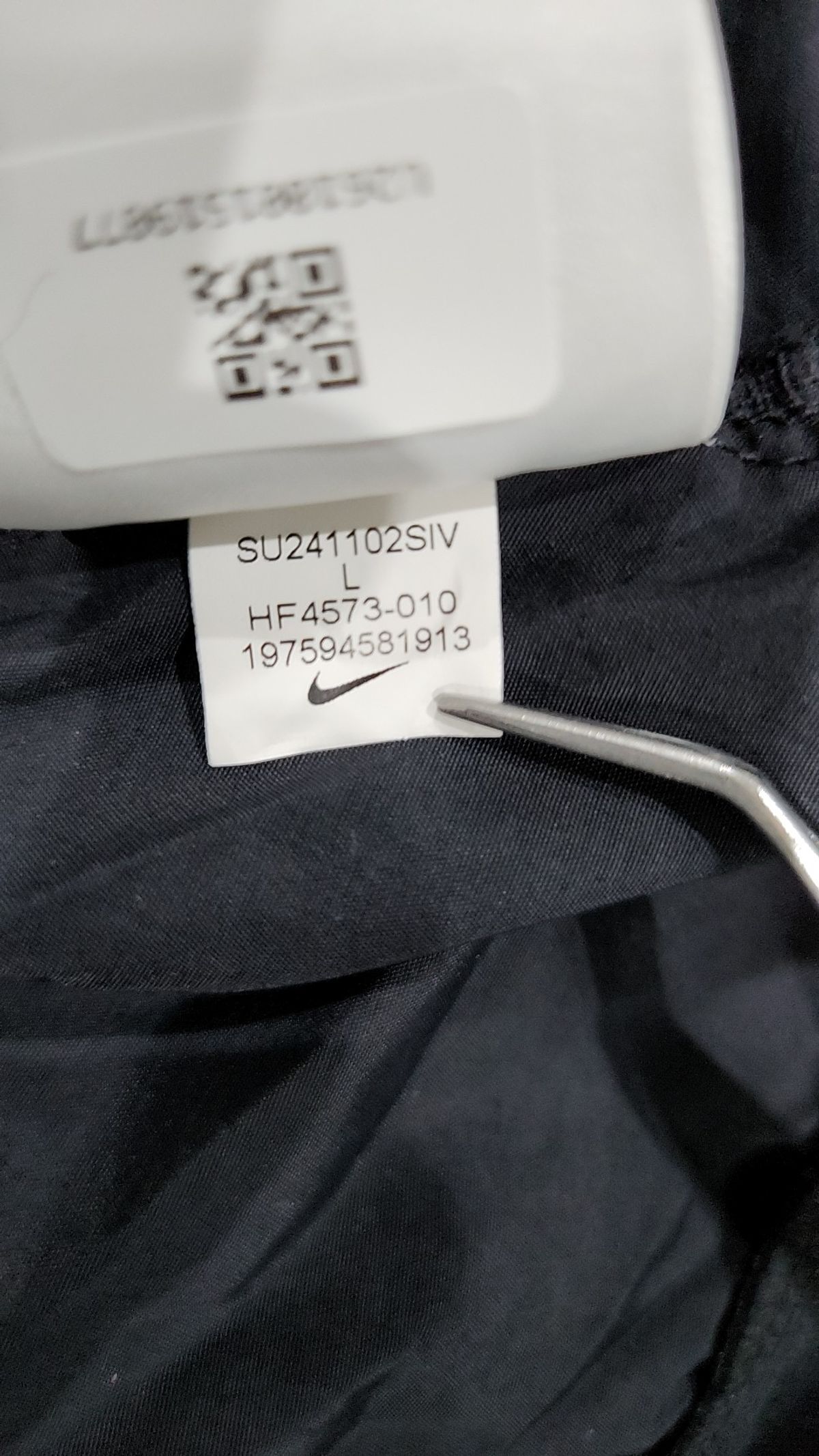나이키(NIKE) 스포츠웨어 우븐 언라인드 아노락 M - 블랙:라임스톤 / HF4573-010 L