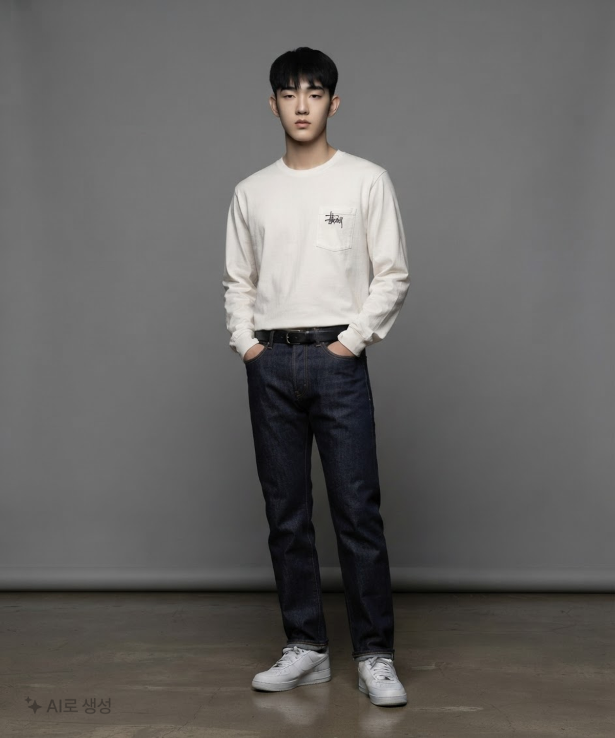 스투시(STUSSY) 긴소매 티셔츠 M