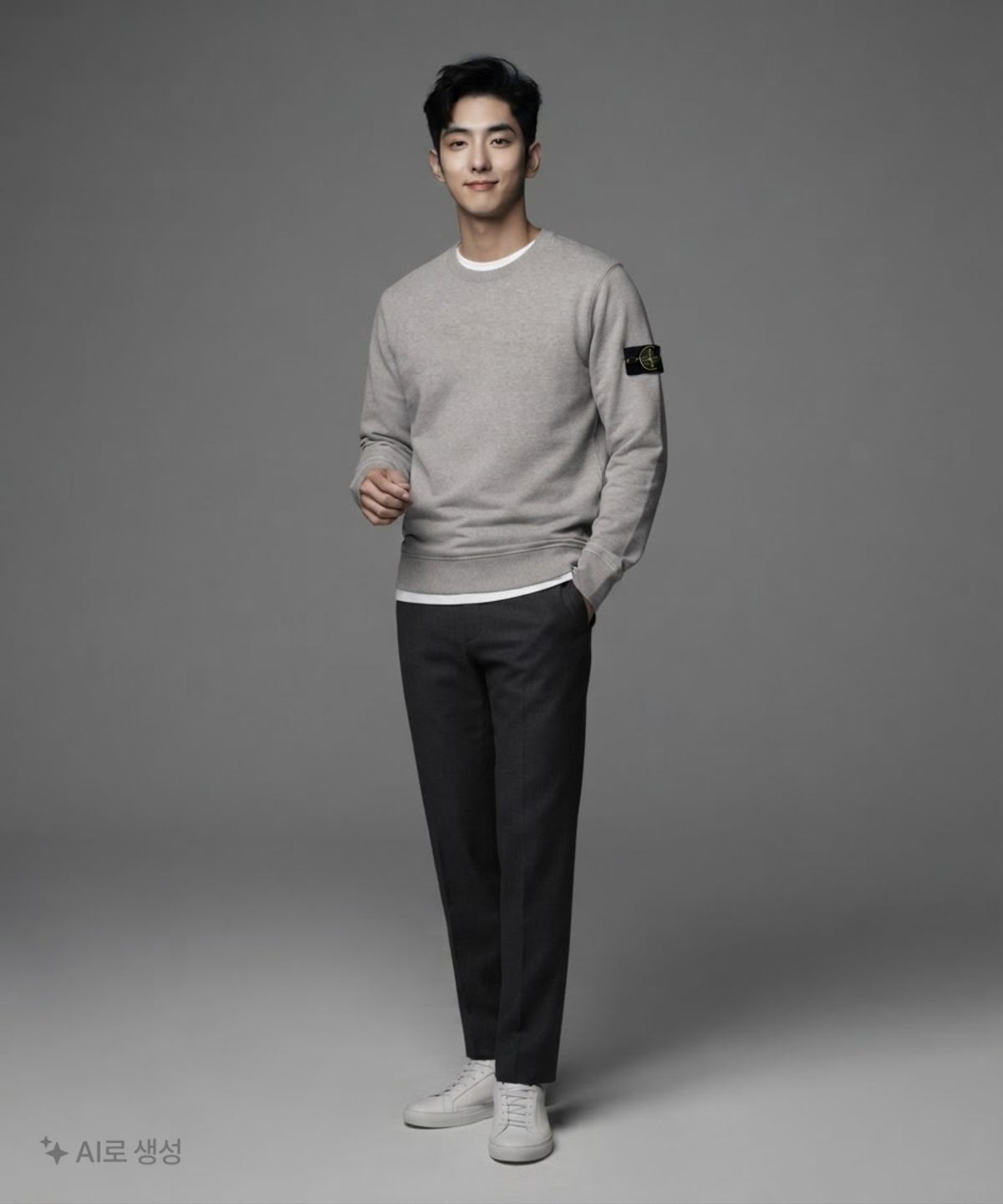 스톤아일랜드(STONE ISLAND) 맨투맨/스웨트셔츠 XL