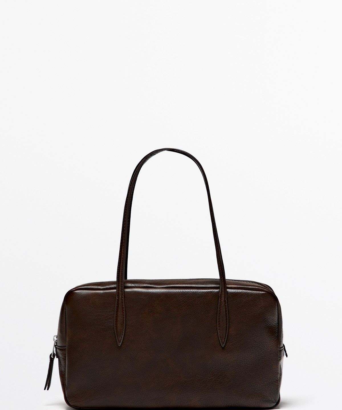마시모두띠(MASSIMO DUTTI) 나파 소가죽 미니 더플백