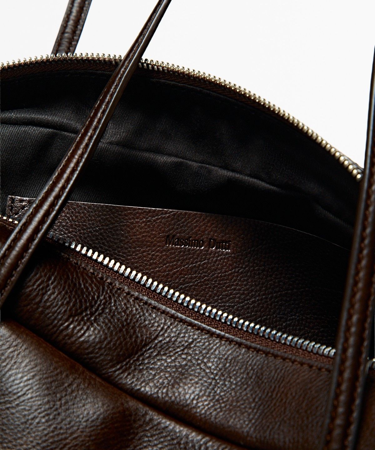 마시모두띠(MASSIMO DUTTI) 나파 소가죽 미니 더플백