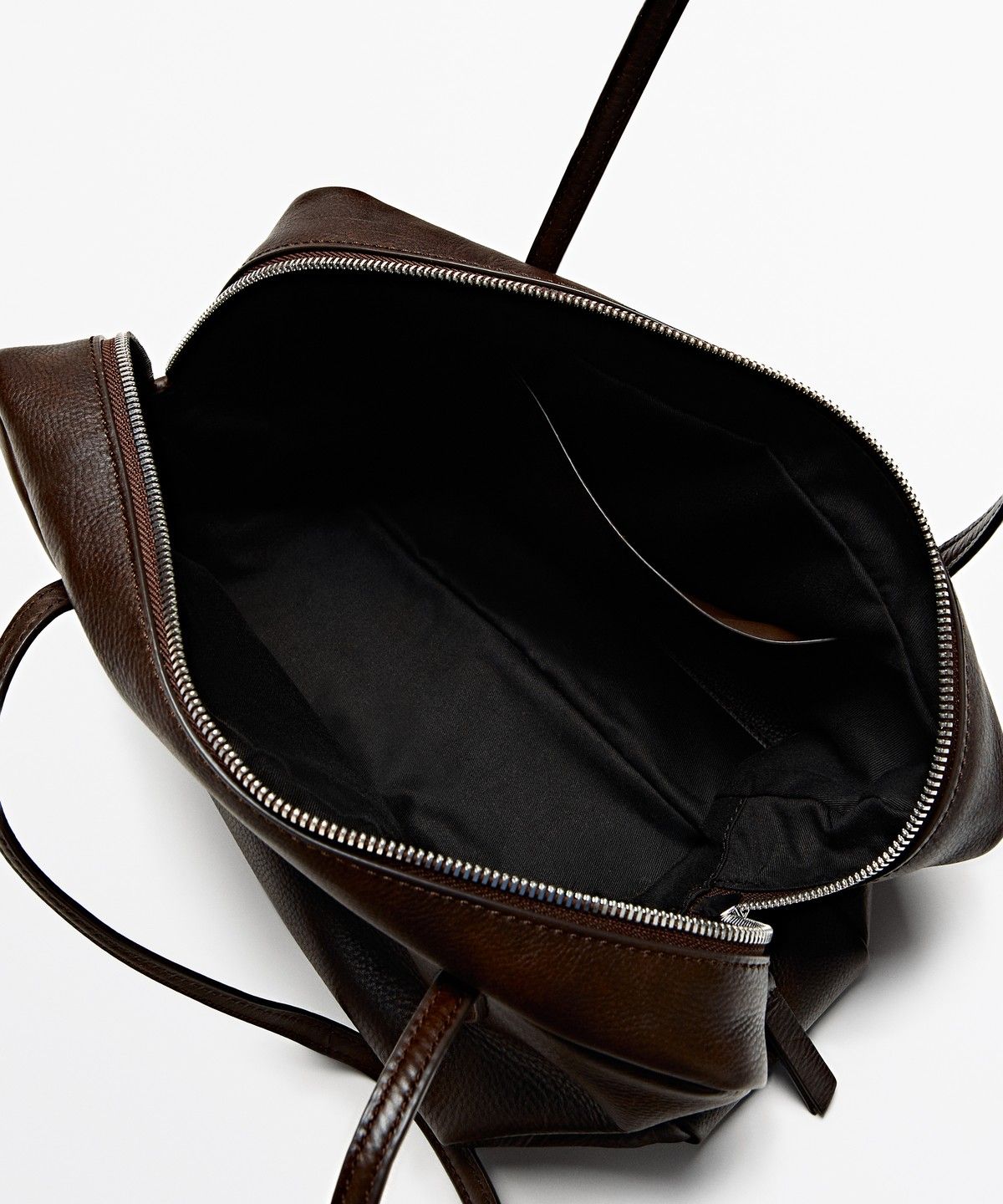 마시모두띠(MASSIMO DUTTI) 나파 소가죽 미니 더플백