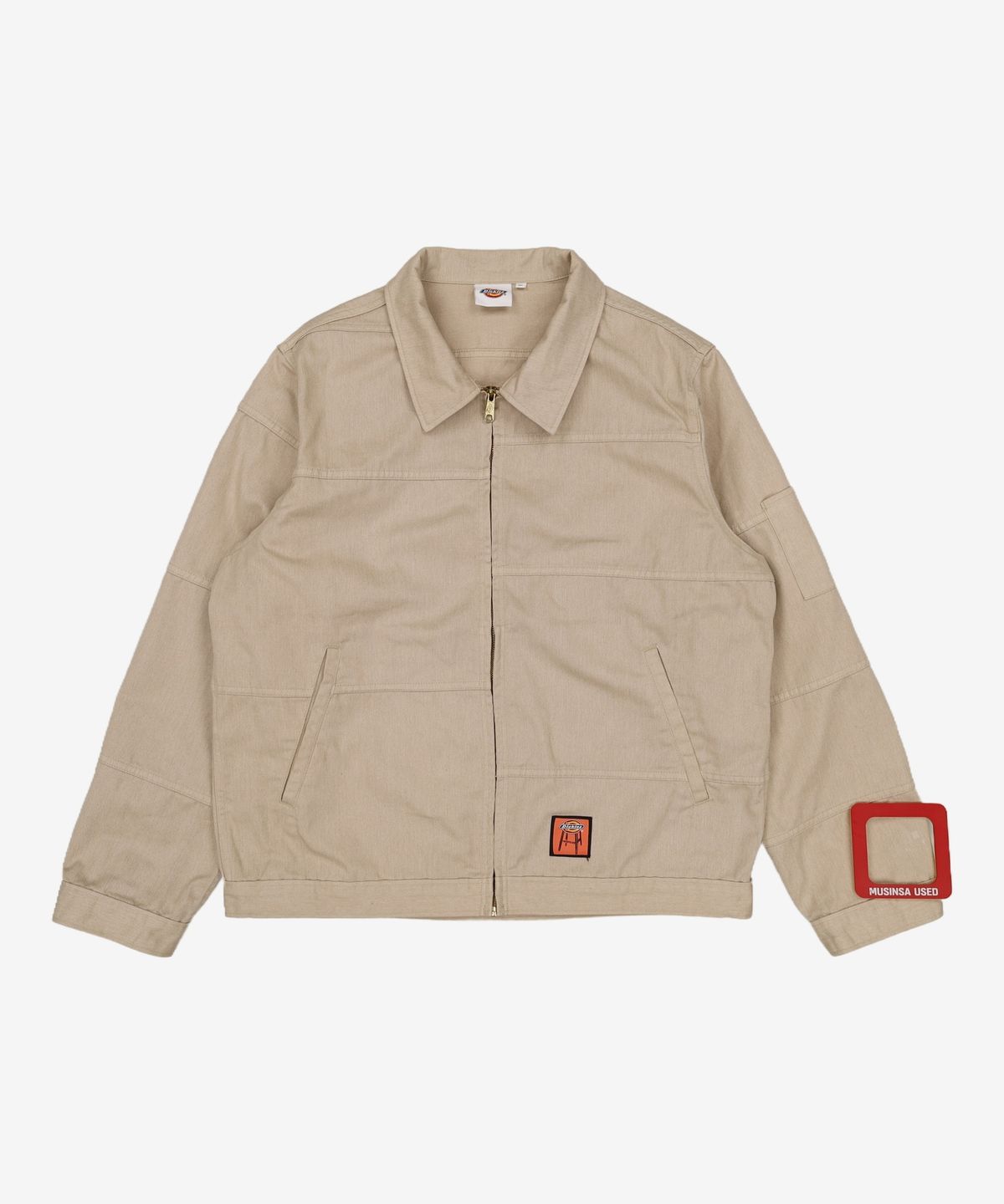 디키즈(DICKIES) x 예스아이씨 아이젠하워 재킷 Greige XL