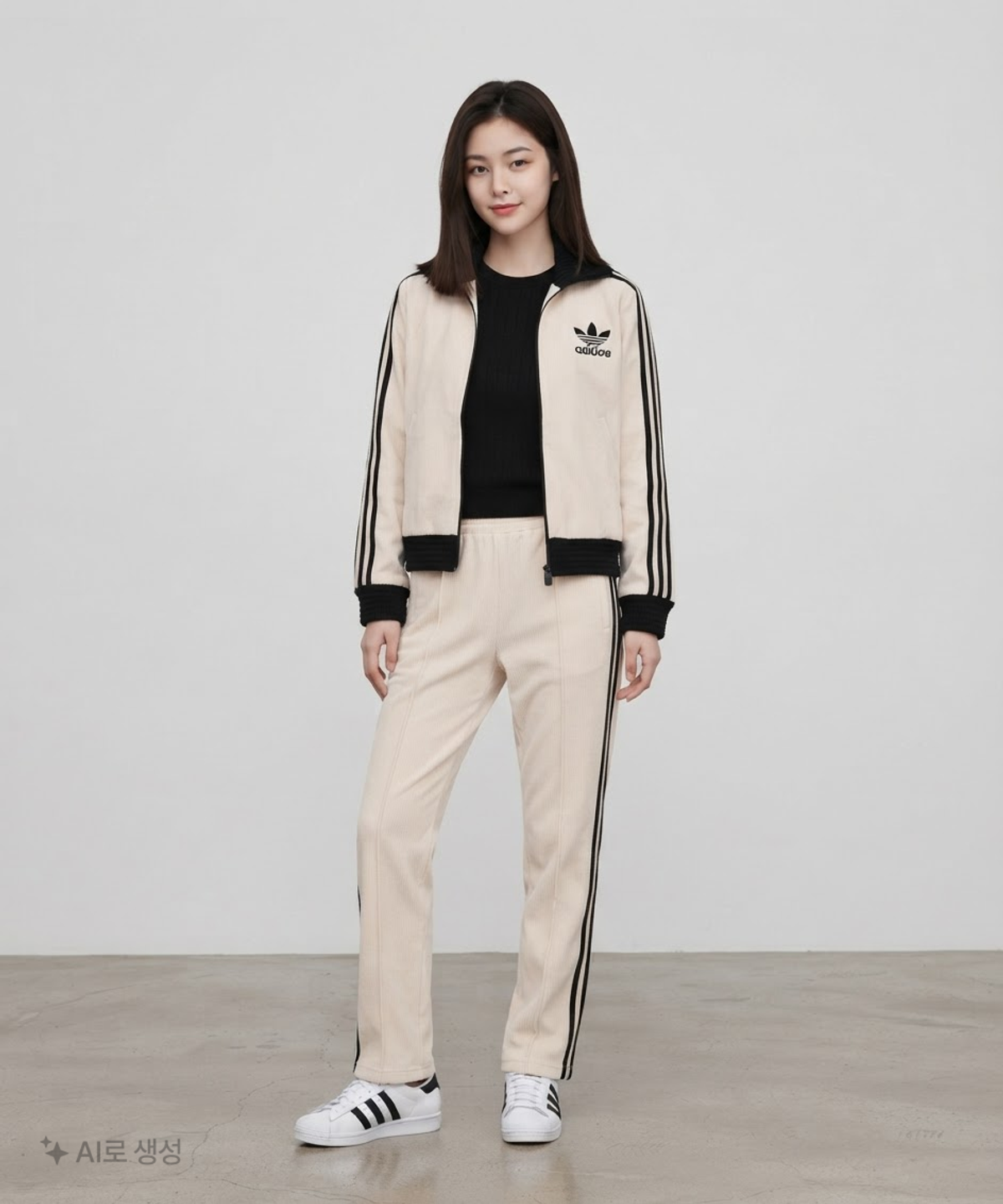 아디다스(ADIDAS) 트레이닝 재킷 S