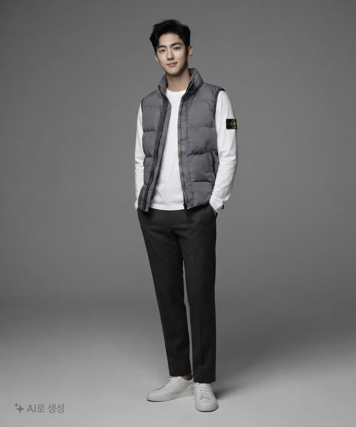 스톤아일랜드(STONE ISLAND) 패딩 베스트 95