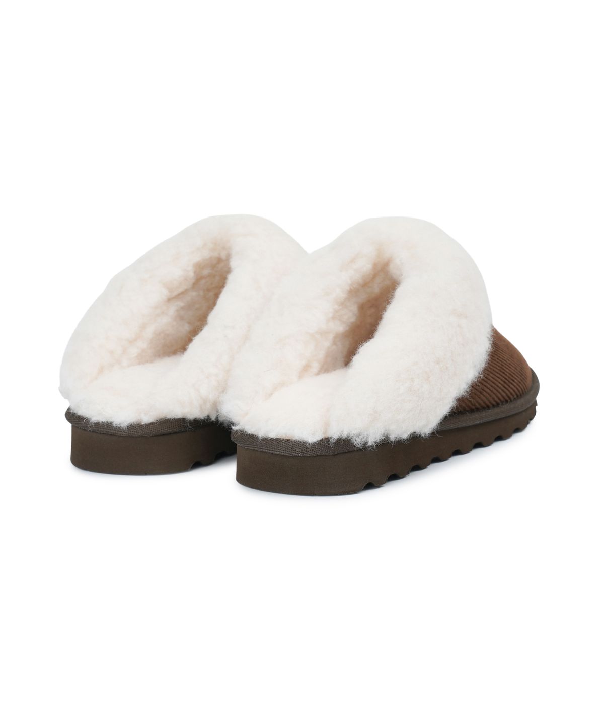 베어파우(BEARPAW) DIORA 양털슬리퍼 초콜릿 코듀로이 (K2905341QD-W)