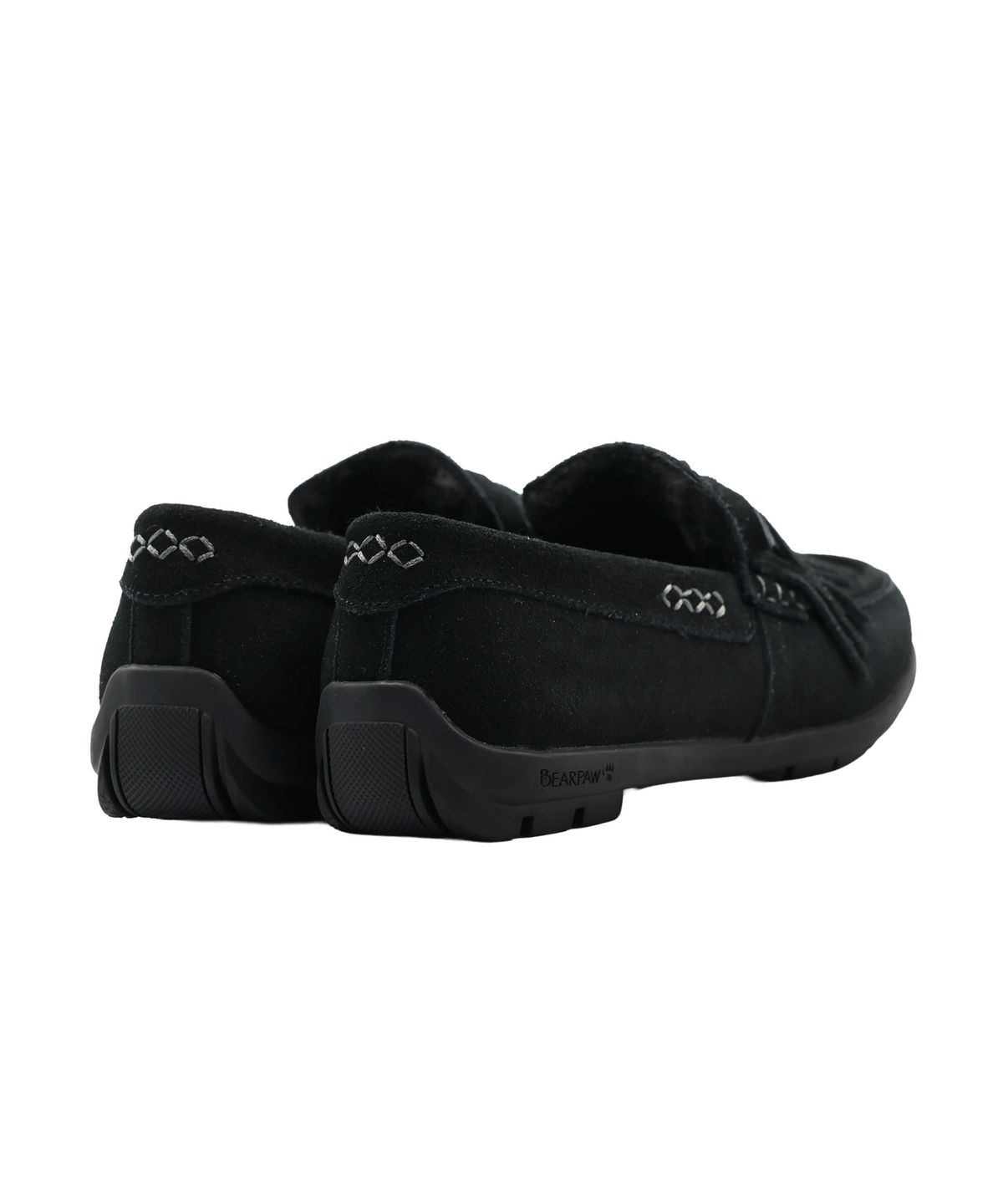 베어파우(BEARPAW) NICO 양털모카신 블랙 (K3026001SD-W)
