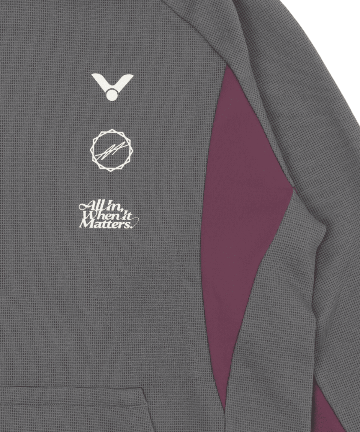 빅터(VICTOR) SIGNATURE HOOD 공용 후드 티셔츠 (T-605AA)