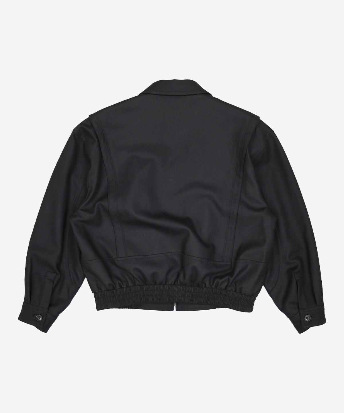 쿠어(COOR) 타스마니아 울 보머 블루종 (블랙) 2XL