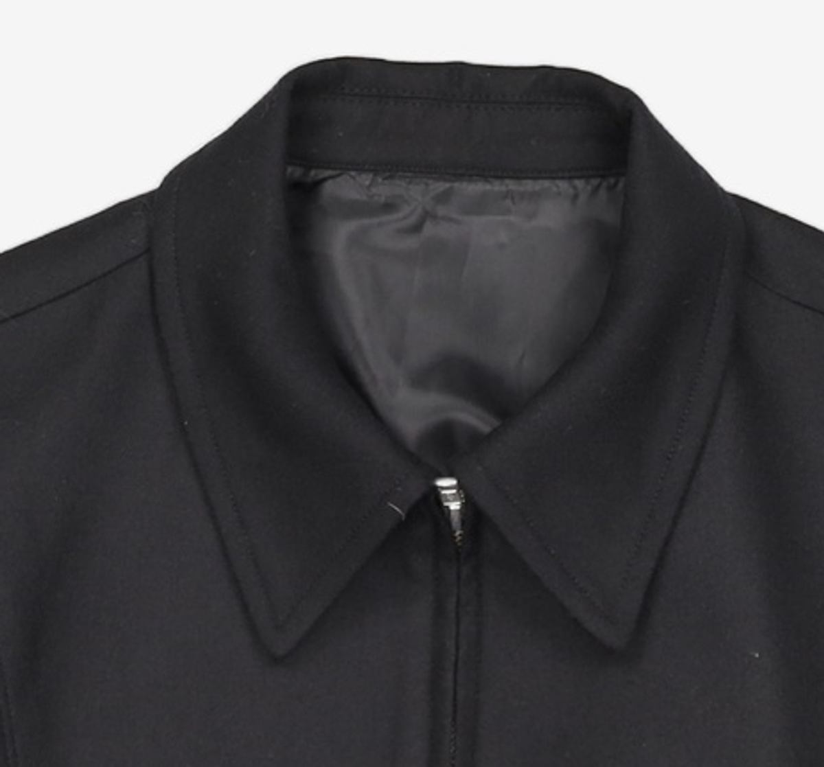 쿠어(COOR) 타스마니아 울 보머 블루종 (블랙) 2XL