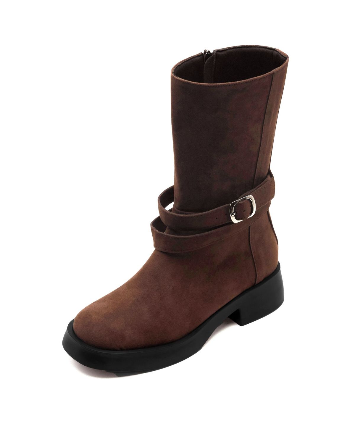 스퍼(SPUR) Cathy Belted Mid Boots 미들 부츠 4.5cm -VA8068 (2color)
