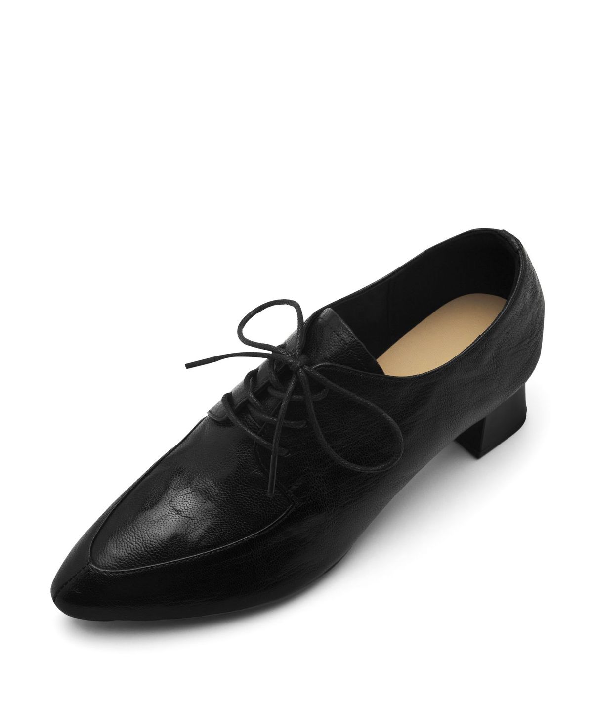 스퍼(SPUR) Jade Oblique Middle Loafer 양가죽 램스킨 로퍼 5cm -WA9012 (2color)