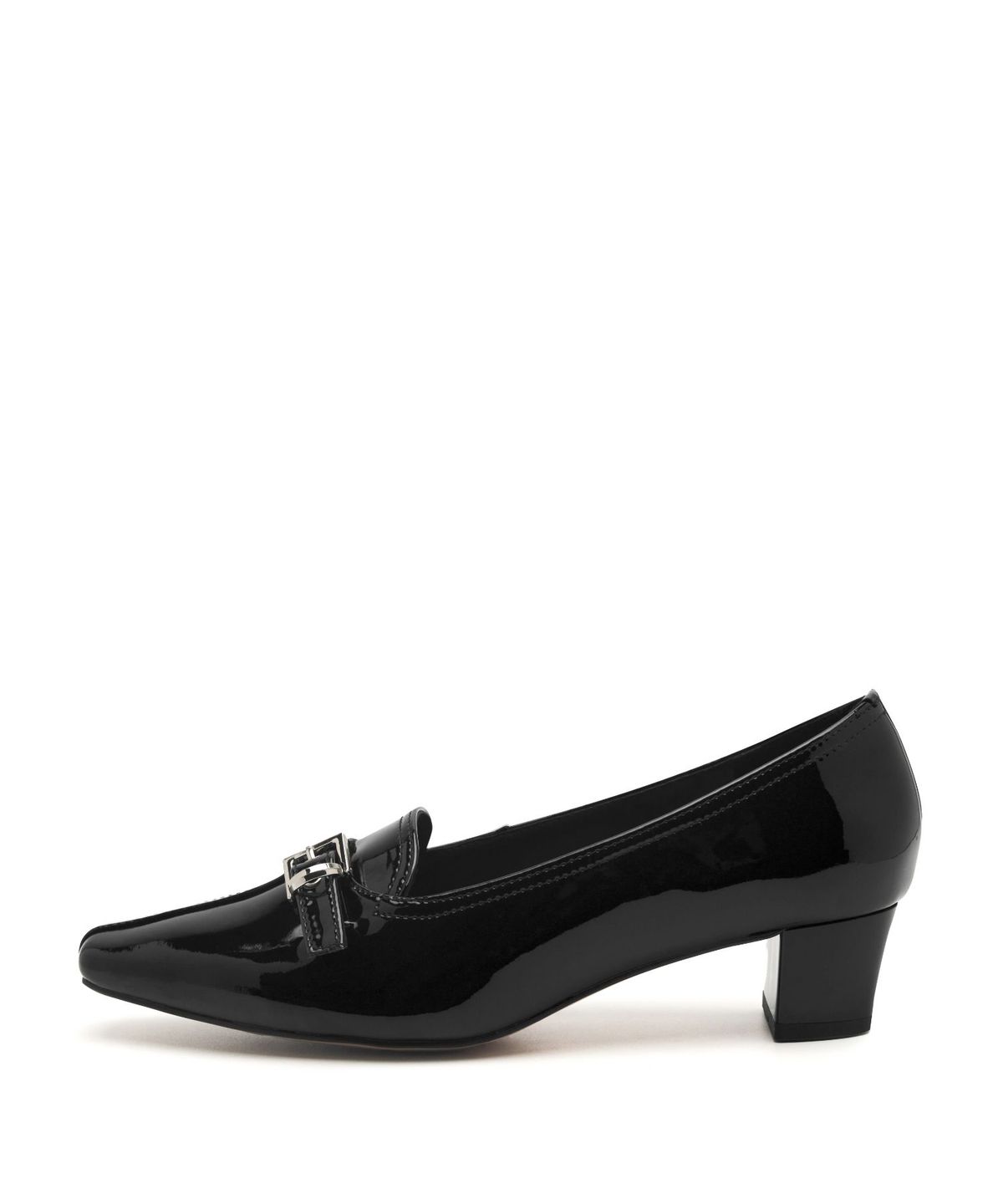 스퍼(SPUR) Lene Belted Middle Pumps 소가죽 힐 펌프스 4.5cm -WA9013 (2color)