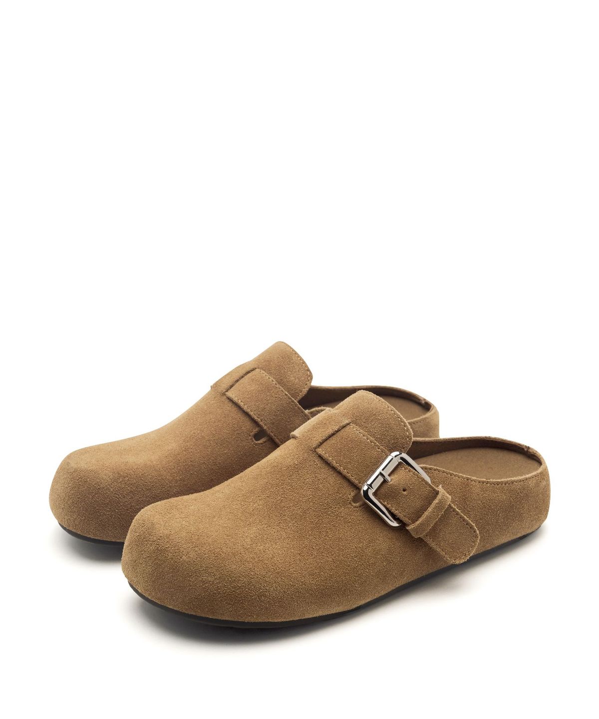 스퍼(SPUR) Bleubon Cow Suede Mule 소가죽 스웨이드 뮬 슬리퍼 4cm -WA9016 (3color)