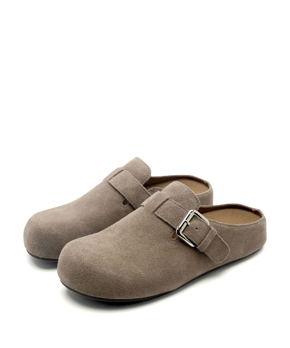 스퍼(SPUR) Bleubon Cow Suede Mule 소가죽 스웨이드 뮬 슬리퍼 4cm -WA9016 (3color)