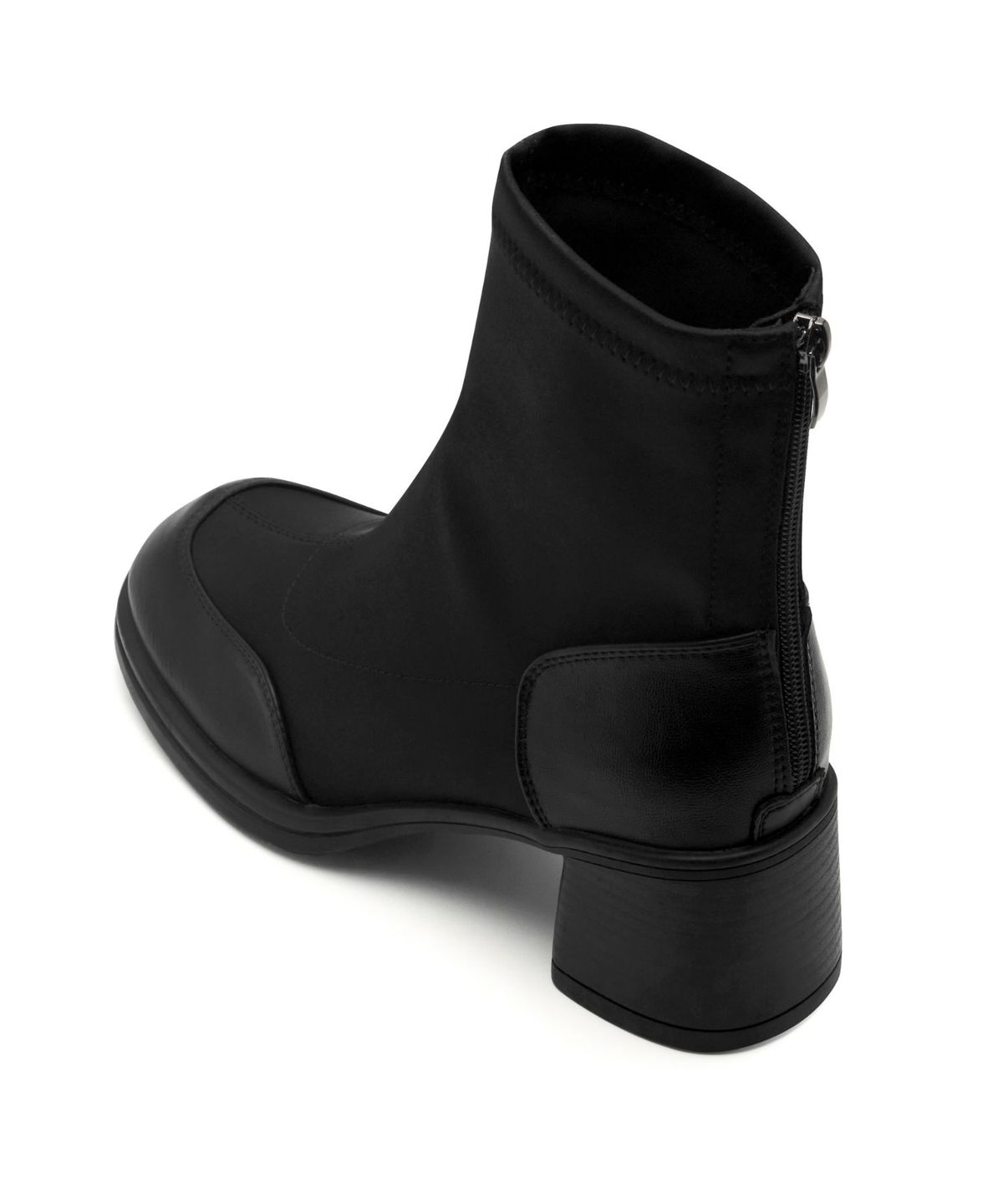 스퍼(SPUR) Colin Round Edge Ankle Boots 네오프렌 or 소가죽 앵클 부츠 7cm -WA8025 (2color)