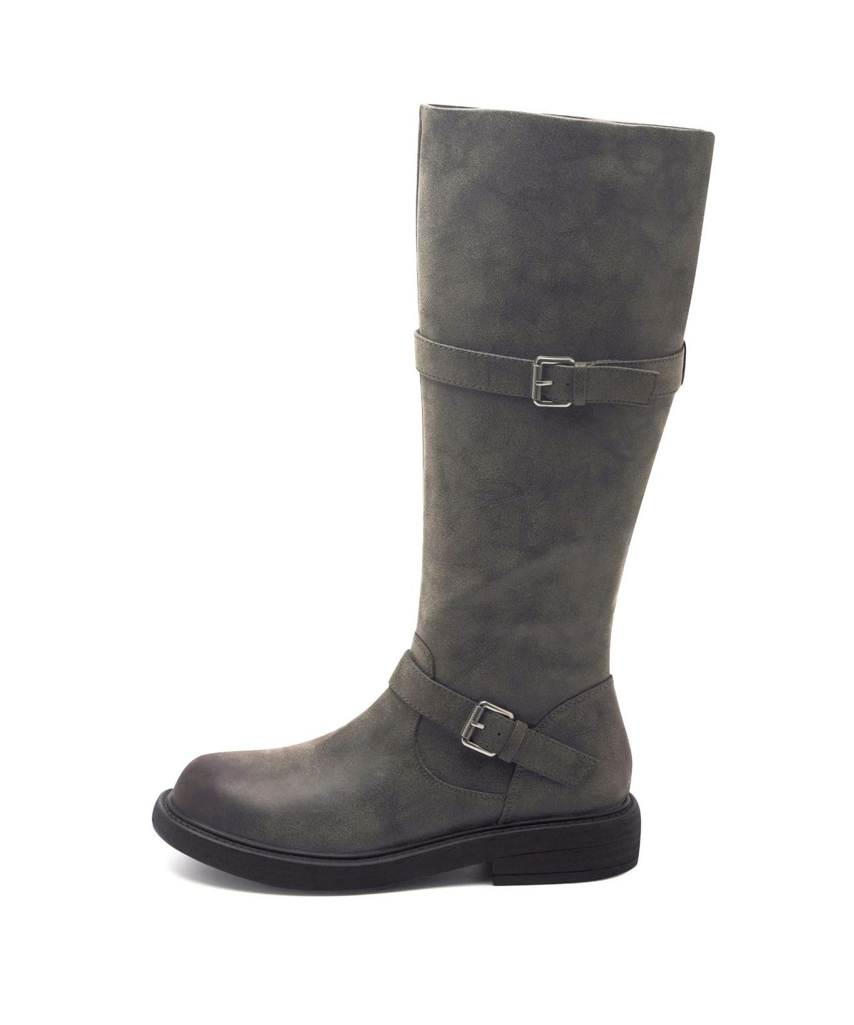 스퍼(SPUR) Tofola Belted Strap Biker Long Boots 롱 부츠 4cm -WA8029 (2color)