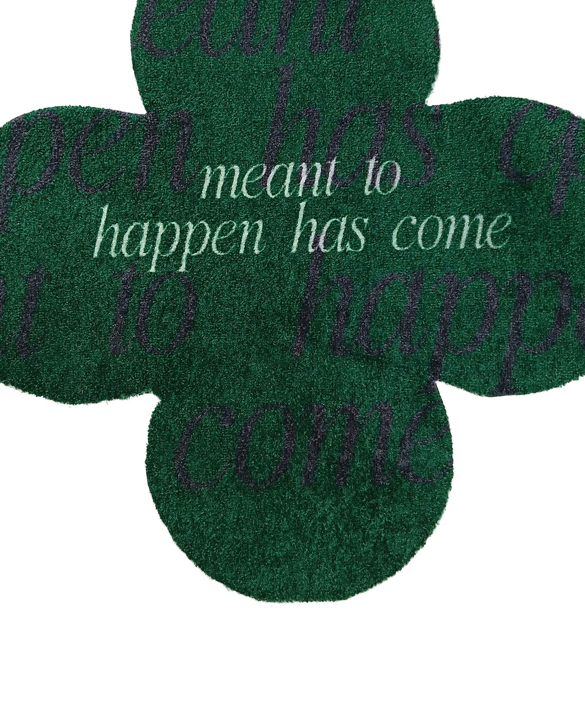 민투해픈해즈컴(MEANT TO HAPPEN HAS COME) A LUCKY THING RUG 디자인 러그