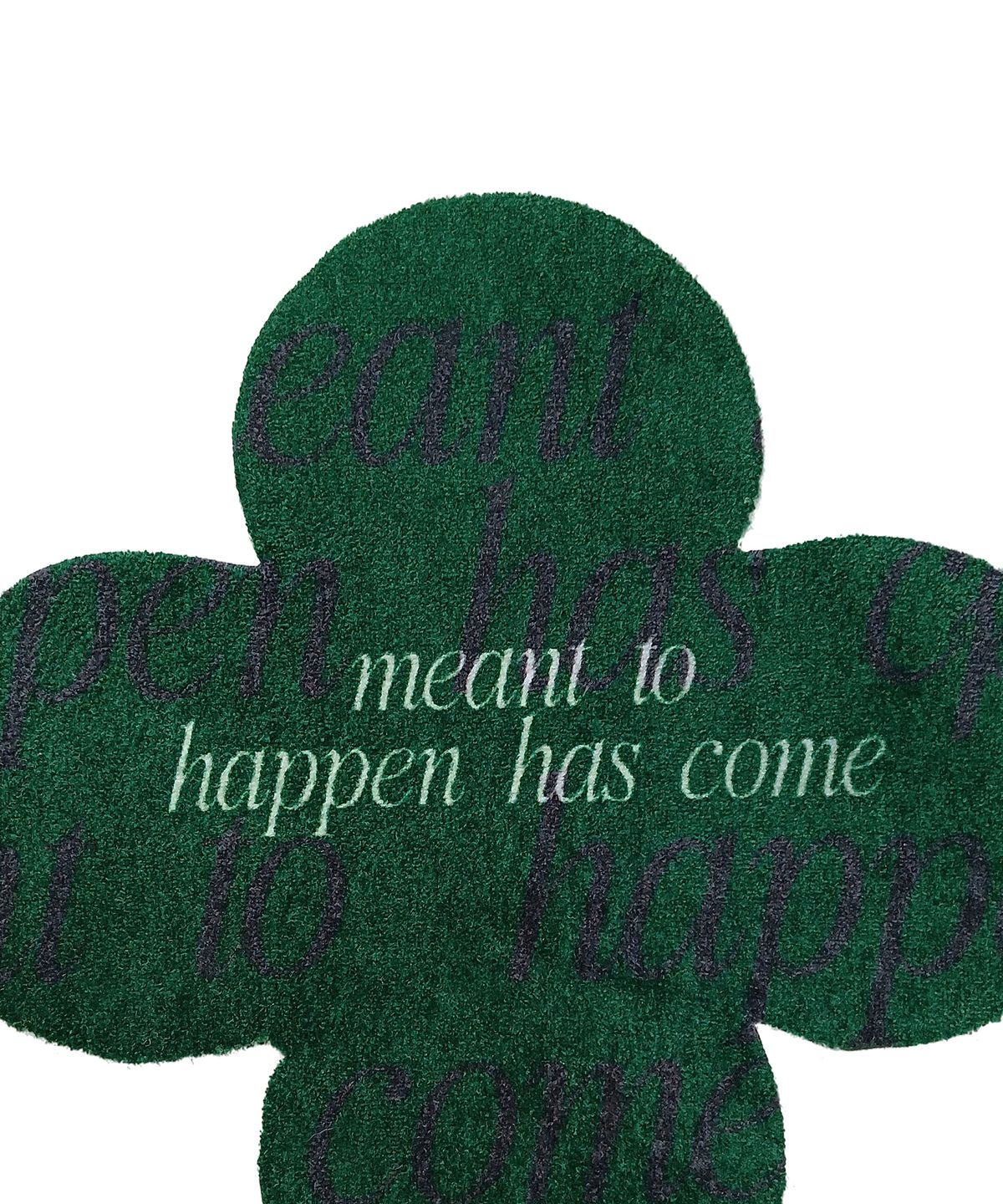 민투해픈해즈컴(MEANT TO HAPPEN HAS COME) A LUCKY THING RUG 디자인 러그