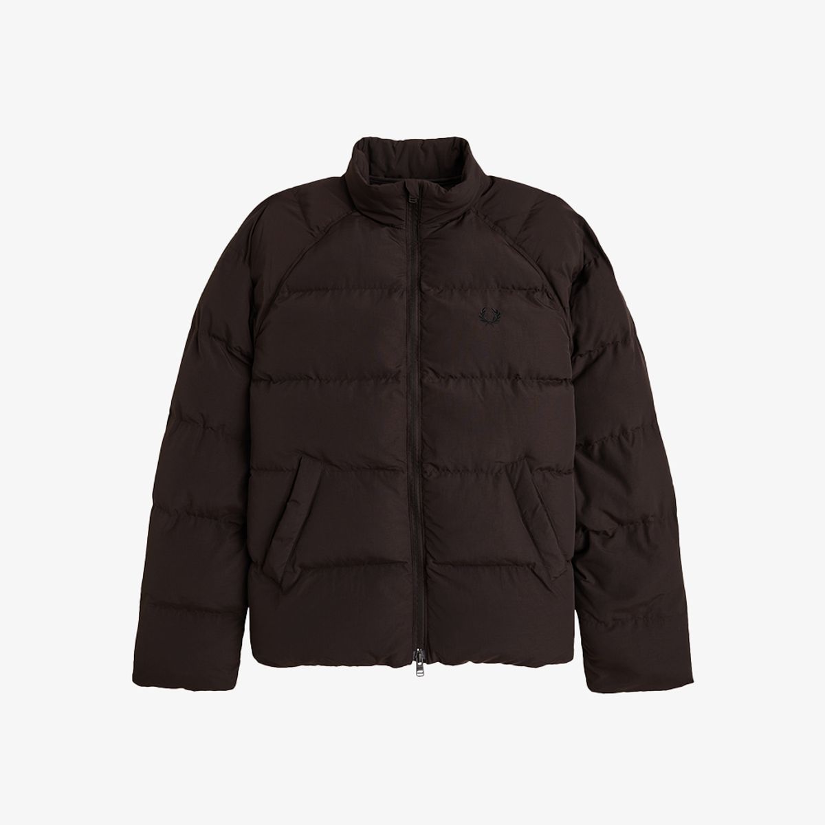 프레드페리(FRED PERRY) [Sport] 래글런 슬리브 패디드 재킷 - 리치브라운 AFPM2G3J309-33C