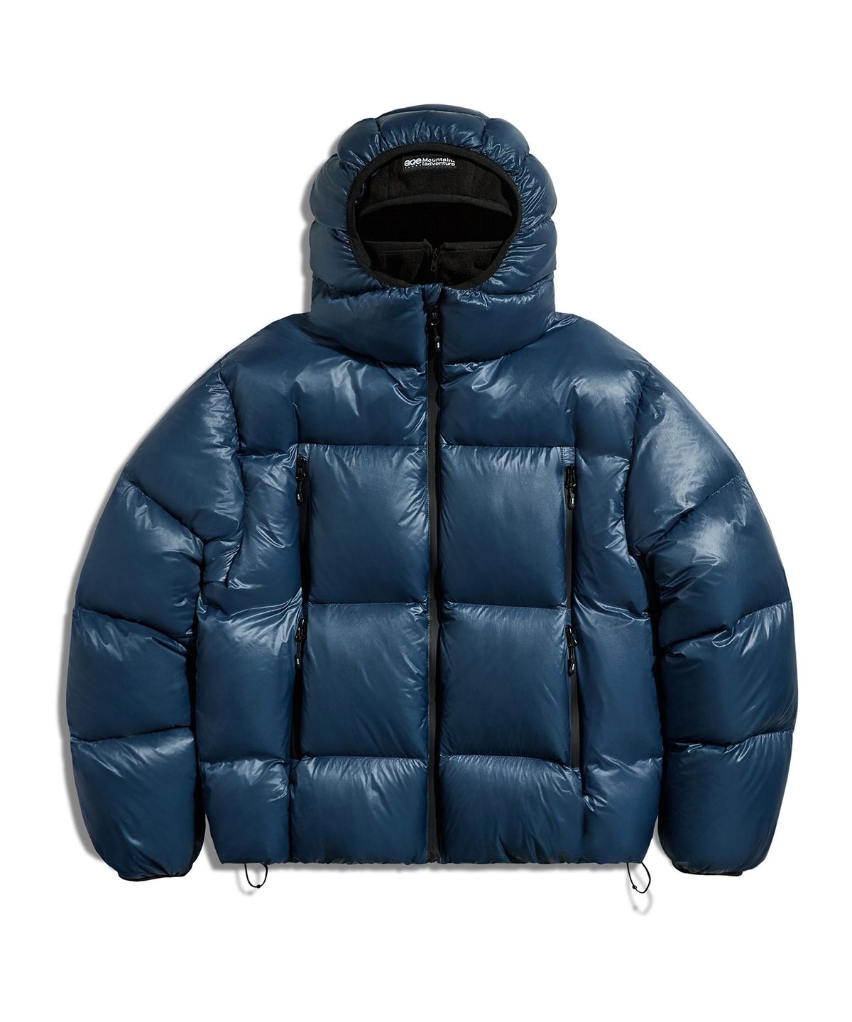플루크(FLUKE) AQE 마운트 라이엘 바라클라바 다운 자켓 다크블루 FPJ228