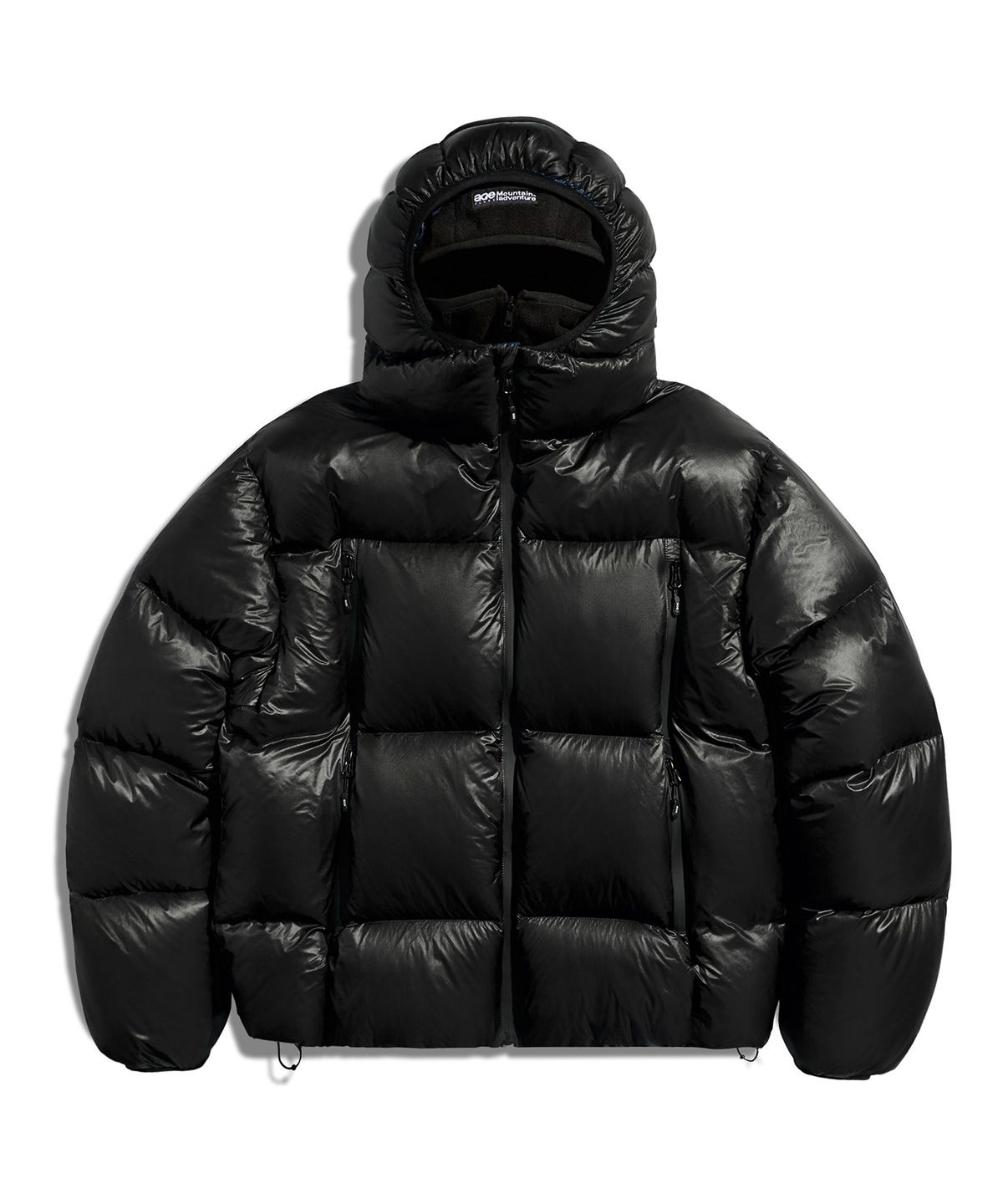 플루크(FLUKE) AQE 마운트 라이엘 바라클라바 다운 자켓 블랙 FPJ228