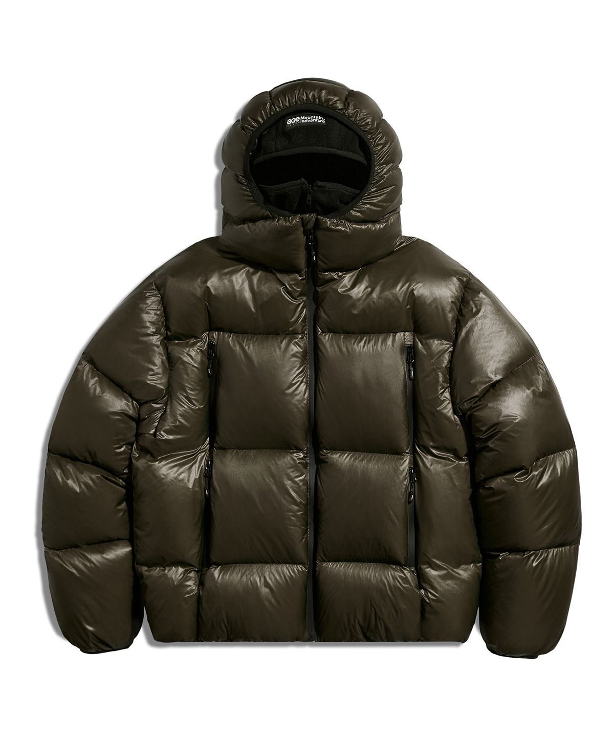 플루크(FLUKE) AQE 마운트 라이엘 바라클라바 다운 자켓 브라운 FPJ228