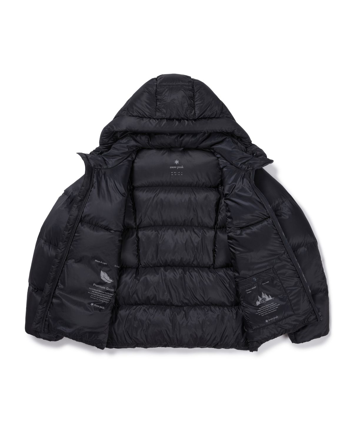 스노우피크 어패럴(SNOWPEAK APPAREL) 에어클라우드 10D 헤비 구스 다운 자켓 (S26WMTDJ72) Dark Navy