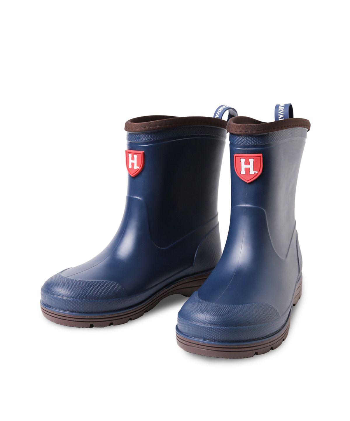 하버드 슈즈(HARVARD SHOES) 라라 레인부츠 블루 블랙